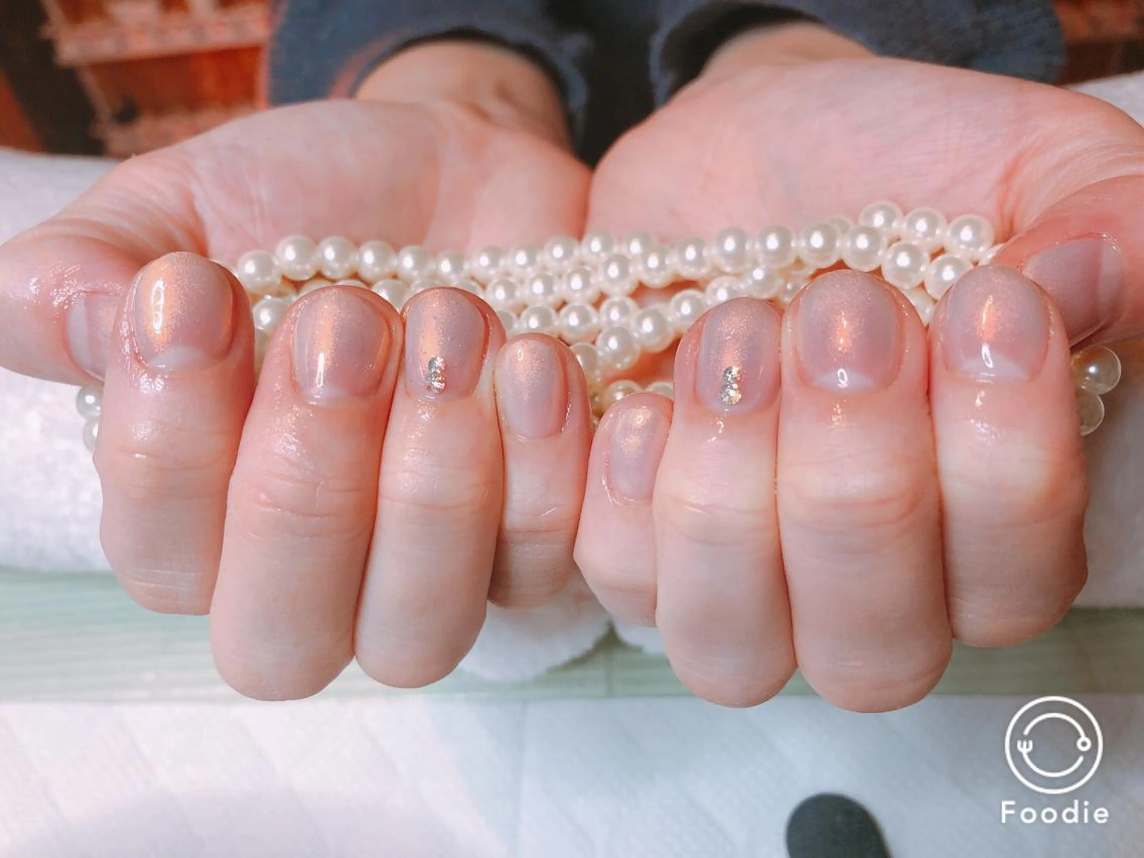 ミディアム ネイル 長さ出し専門 nynaのネイルデザイン