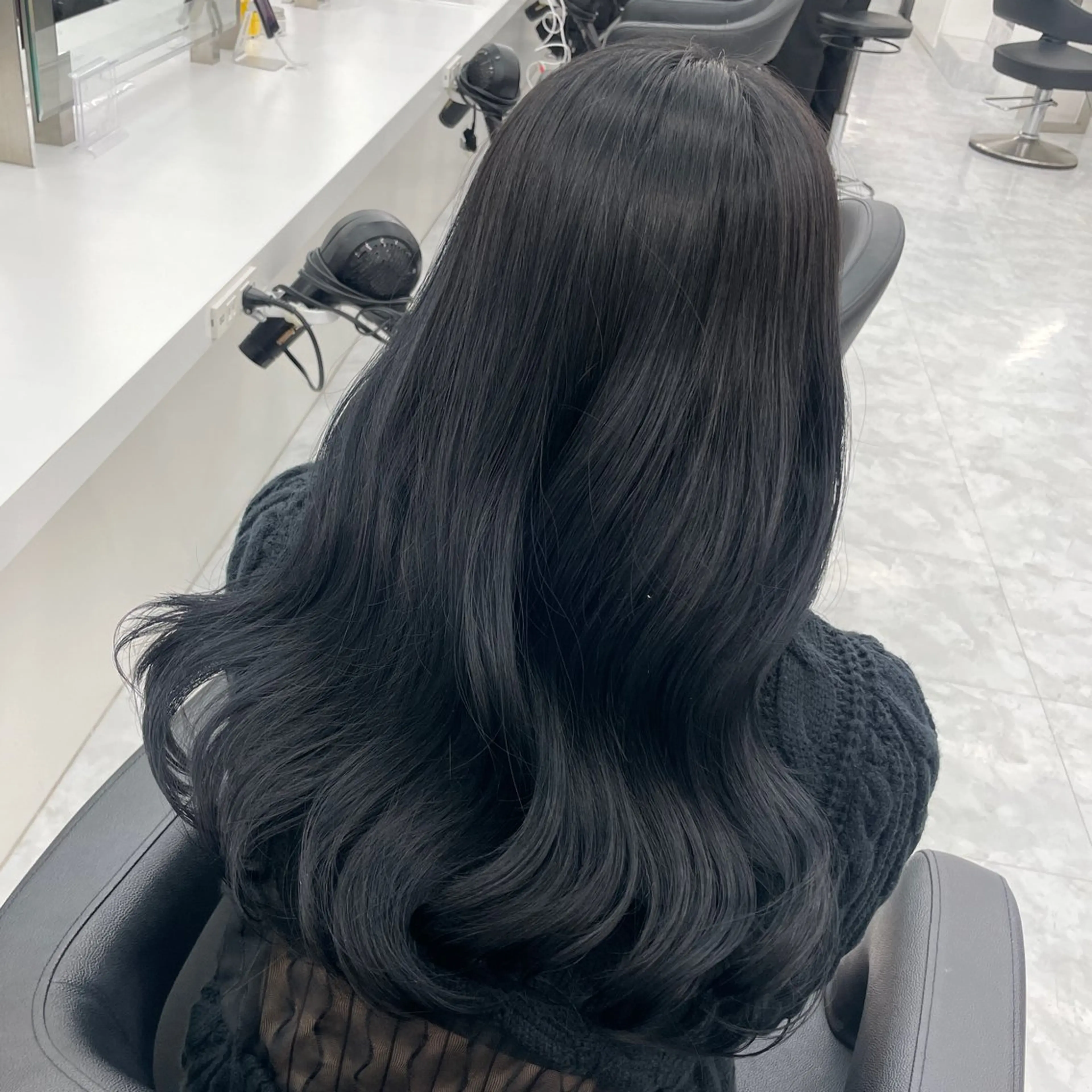 セミロング MOE 福岡韓国ヘア✧︎のヘアスタイル