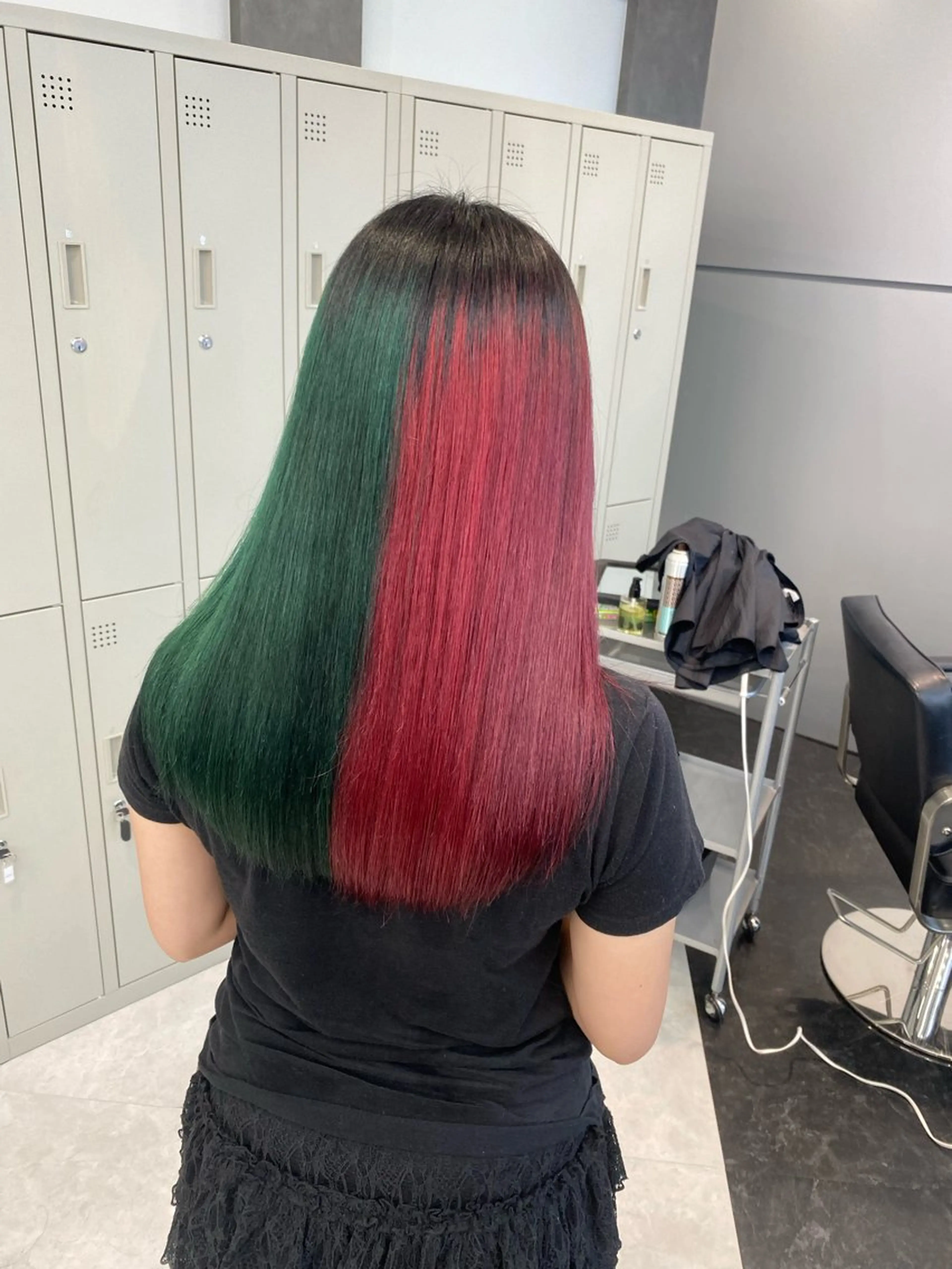 ロング カラー ヘアカラー トリートメント カラー🌈/カット /栄/misa👻のヘアスタイル