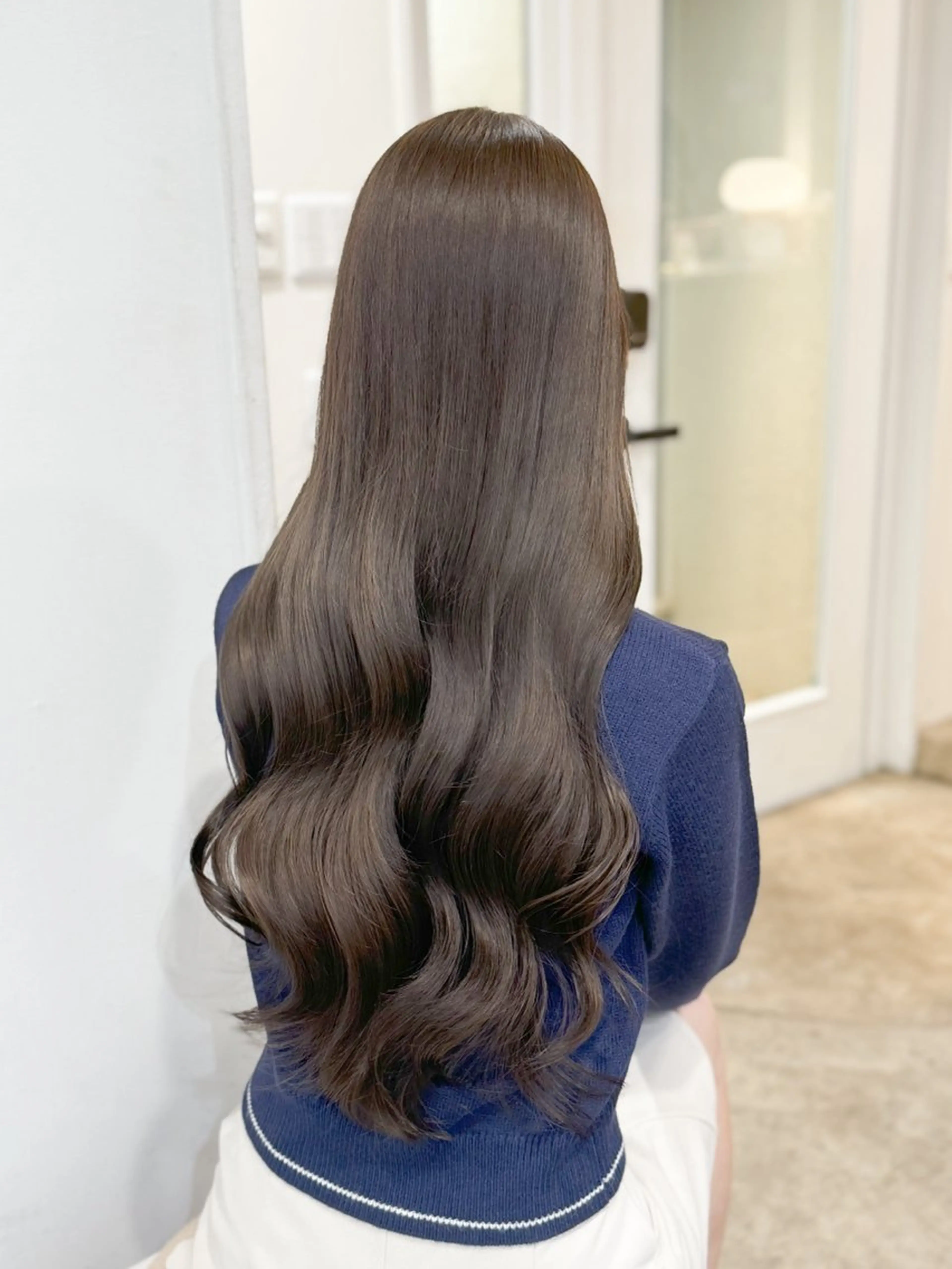 ロング 韓国アイドルヘア🩶 nanako🦋のヘアスタイル