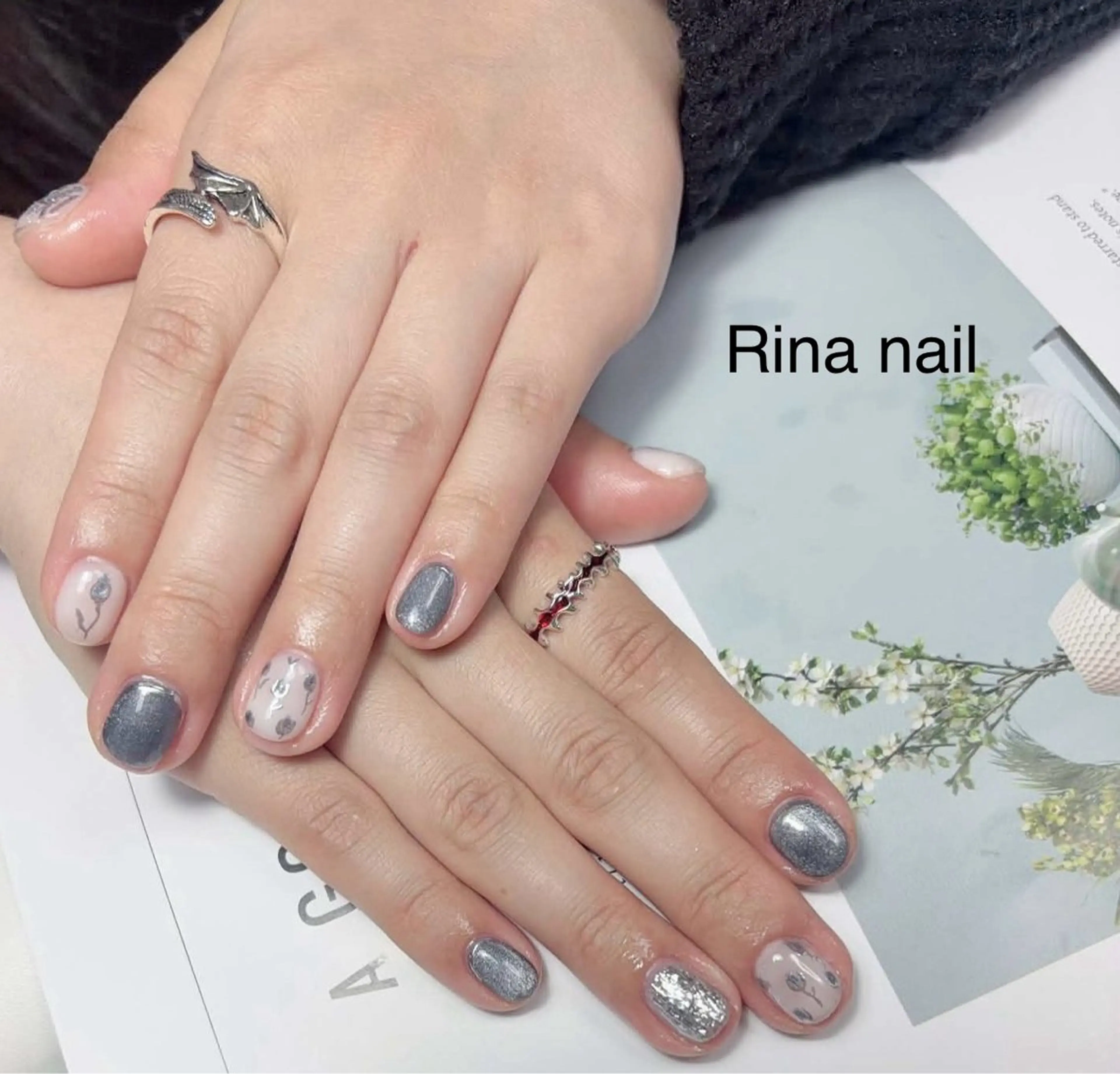 ネイル ハンドネイル リナネイルサロン 松戸八柱所属・リナ ネイルサロンのネイルデザイン