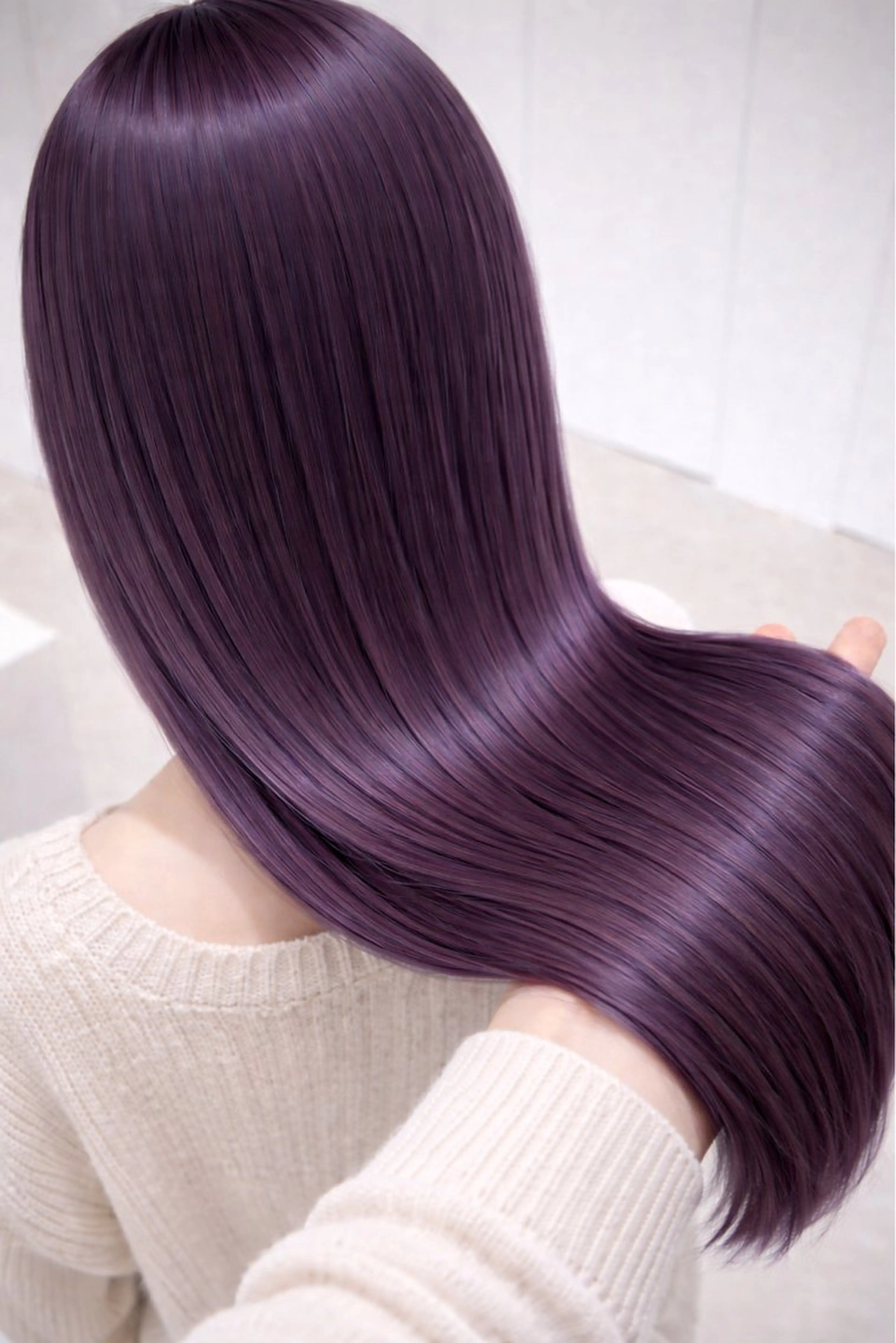 ロング カラー 透明感カラー バイオレットカラー 髪質改善 トリートメント カット ヘアカラー 💎透明感カラー特化 💎TAISEIのヘアスタイル