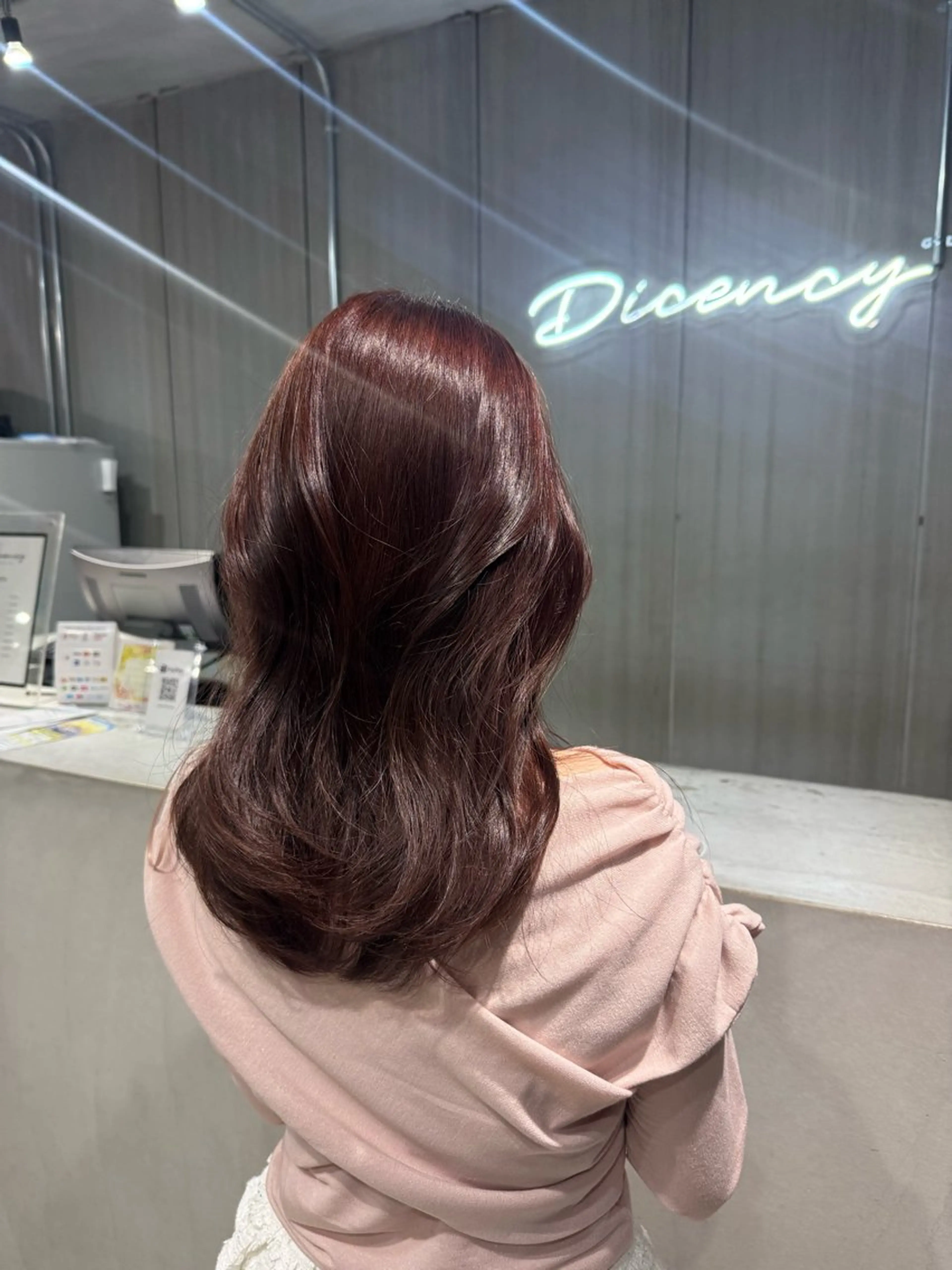 カラー ブラウンカラー ピンクカラー ヘアカラー Dicency所属・小倉/髪質改善 /カラー/五郡 陽菜のヘアスタイル