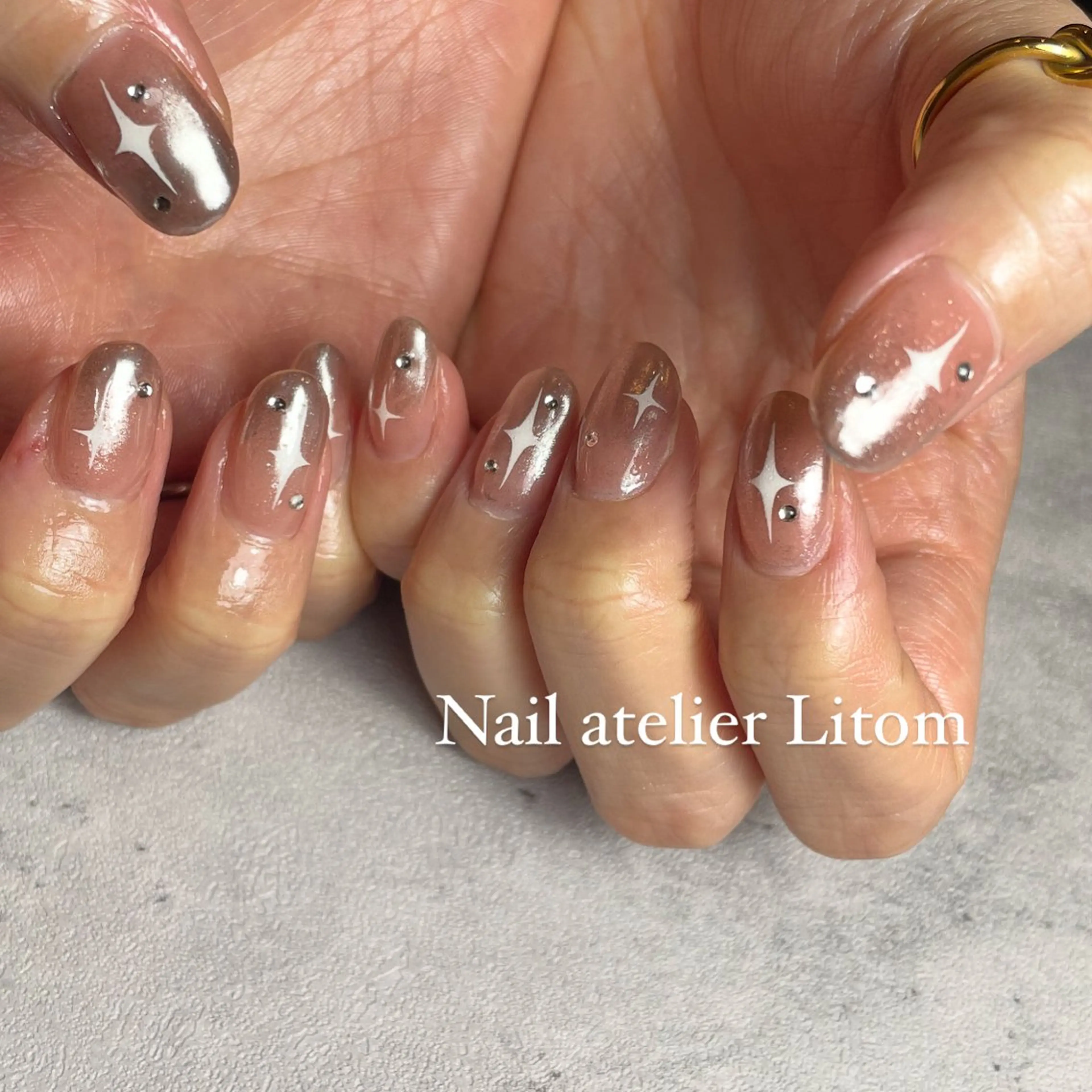 ネイル Nail atelier Litom【ネイルアトリエリトム】所属・相模原ネイル ネイルアトリエリトムのネイルデザイン