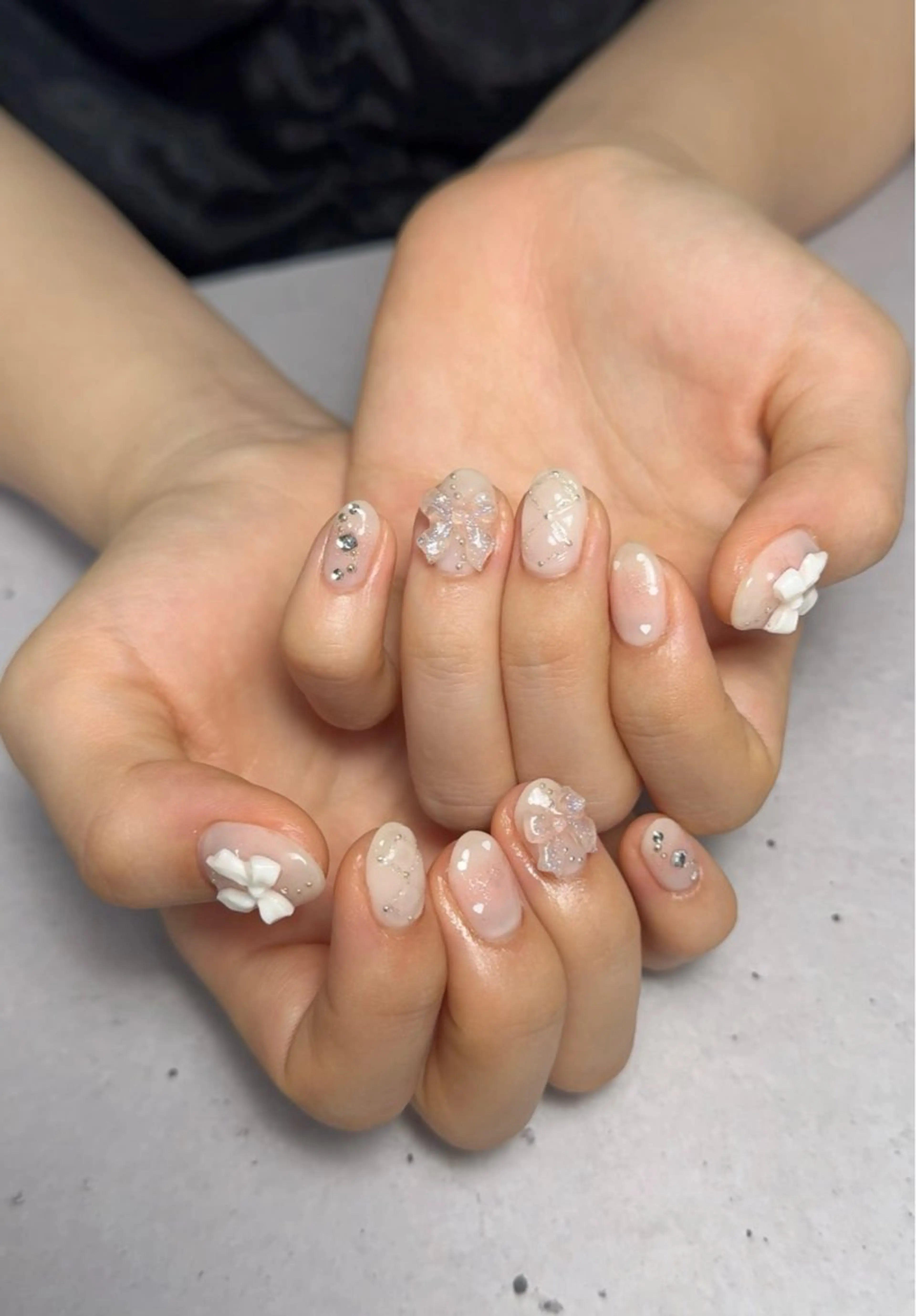 ネイル ショートネイル ハンドネイル Monica nails/福島のネイルデザイン