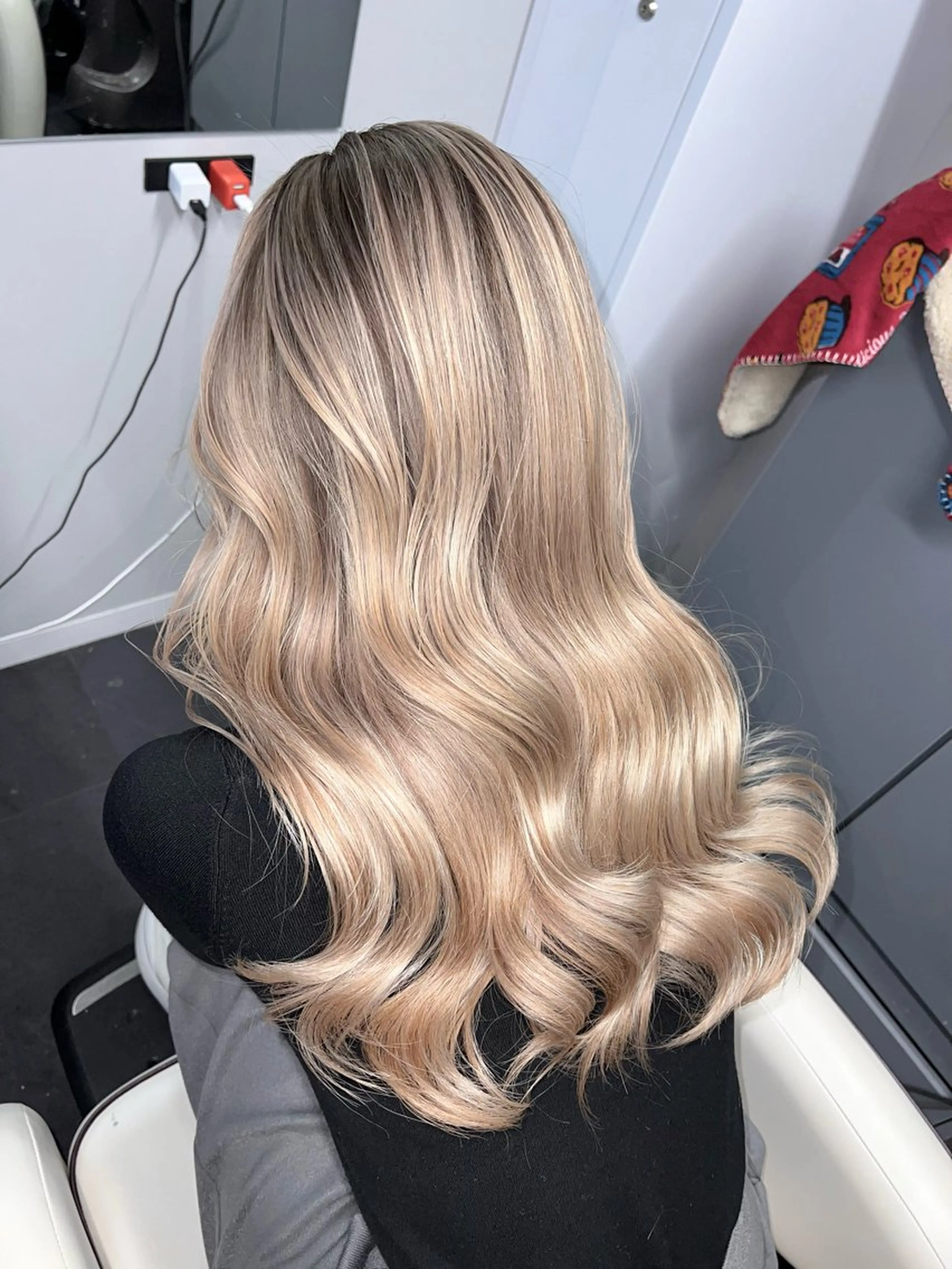 ロング カラー EGO所属・ブリーチカラー💖 rukaのヘアスタイル