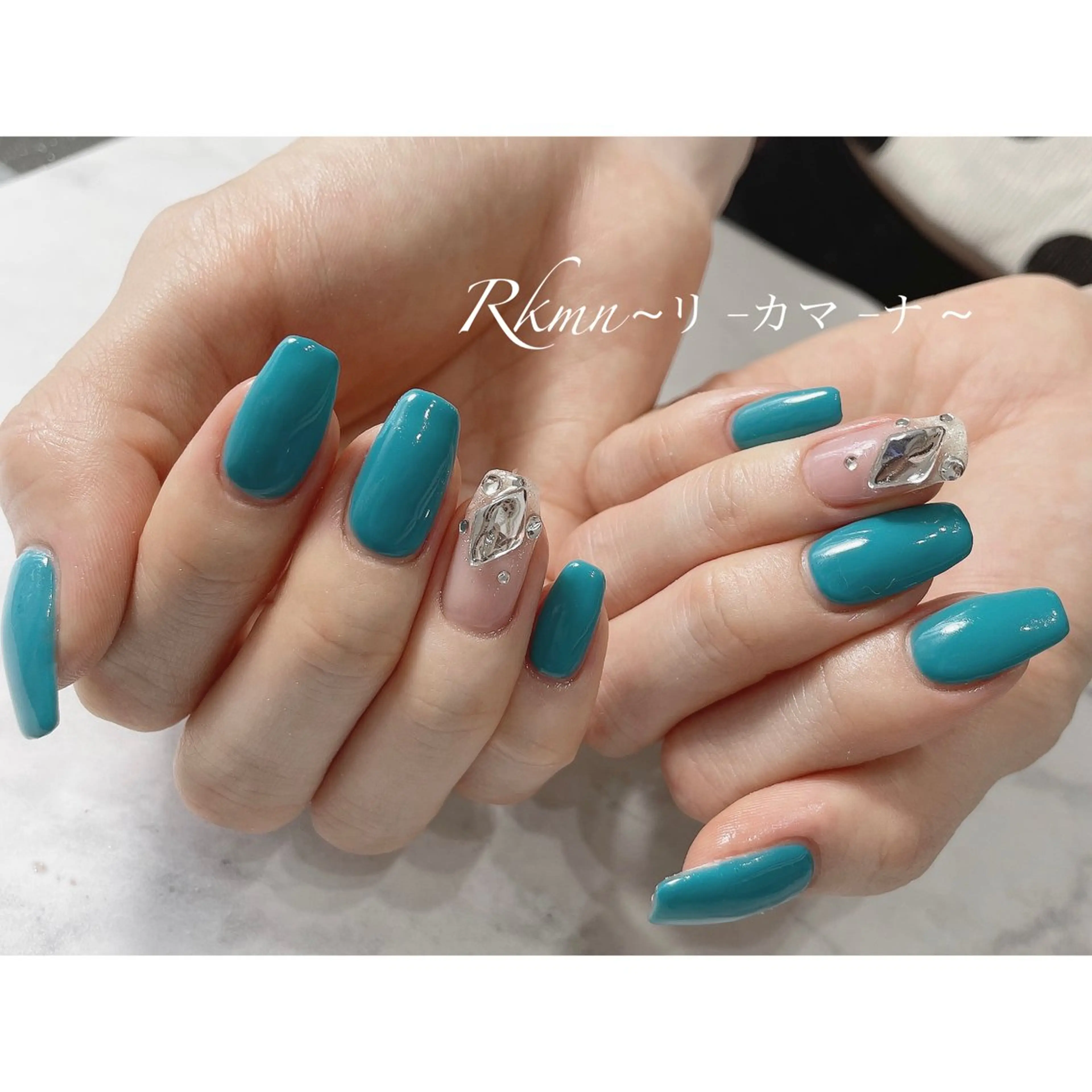 ネイル アートネイル 春ネイル ハンドネイル フットネイル ハンドケア Rkmn ~リ-カマ-ナ~のネイルデザイン