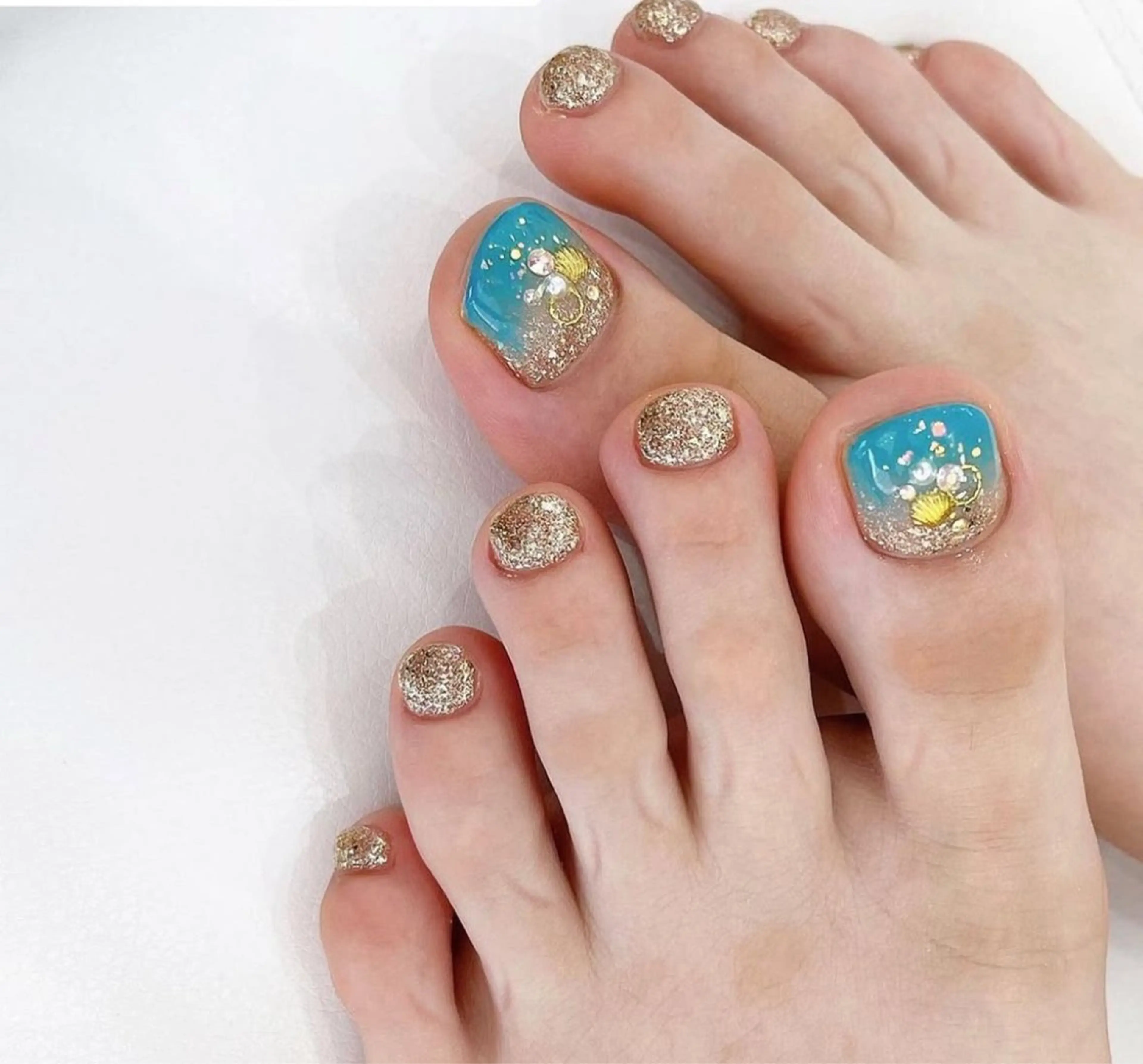 ▪︎FOOT フット親指アートの写真