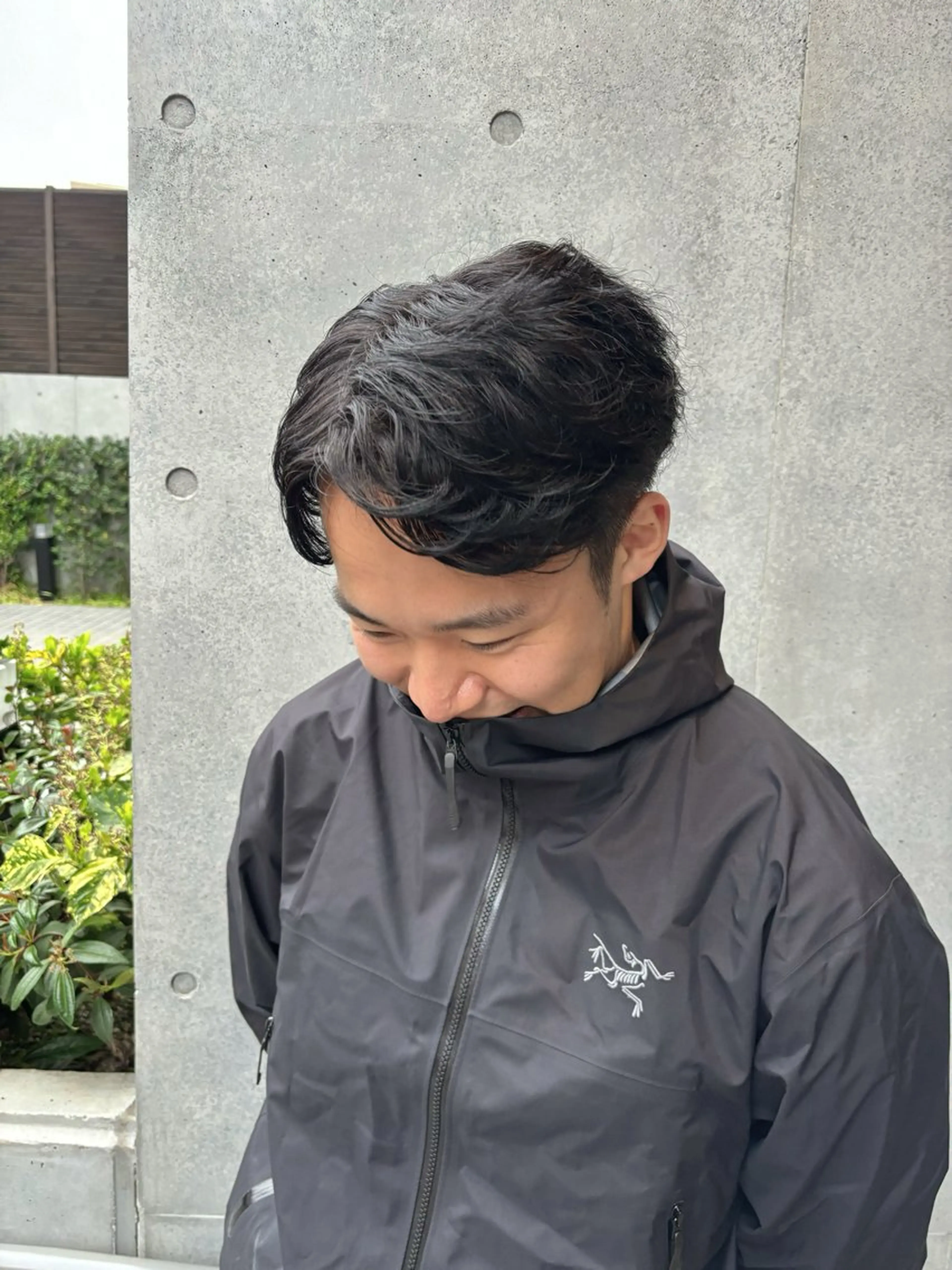 ショート カラー メンズ カット ヘアカラー 一目惚れ艶ハイトーン バンド/しほのヘアスタイル