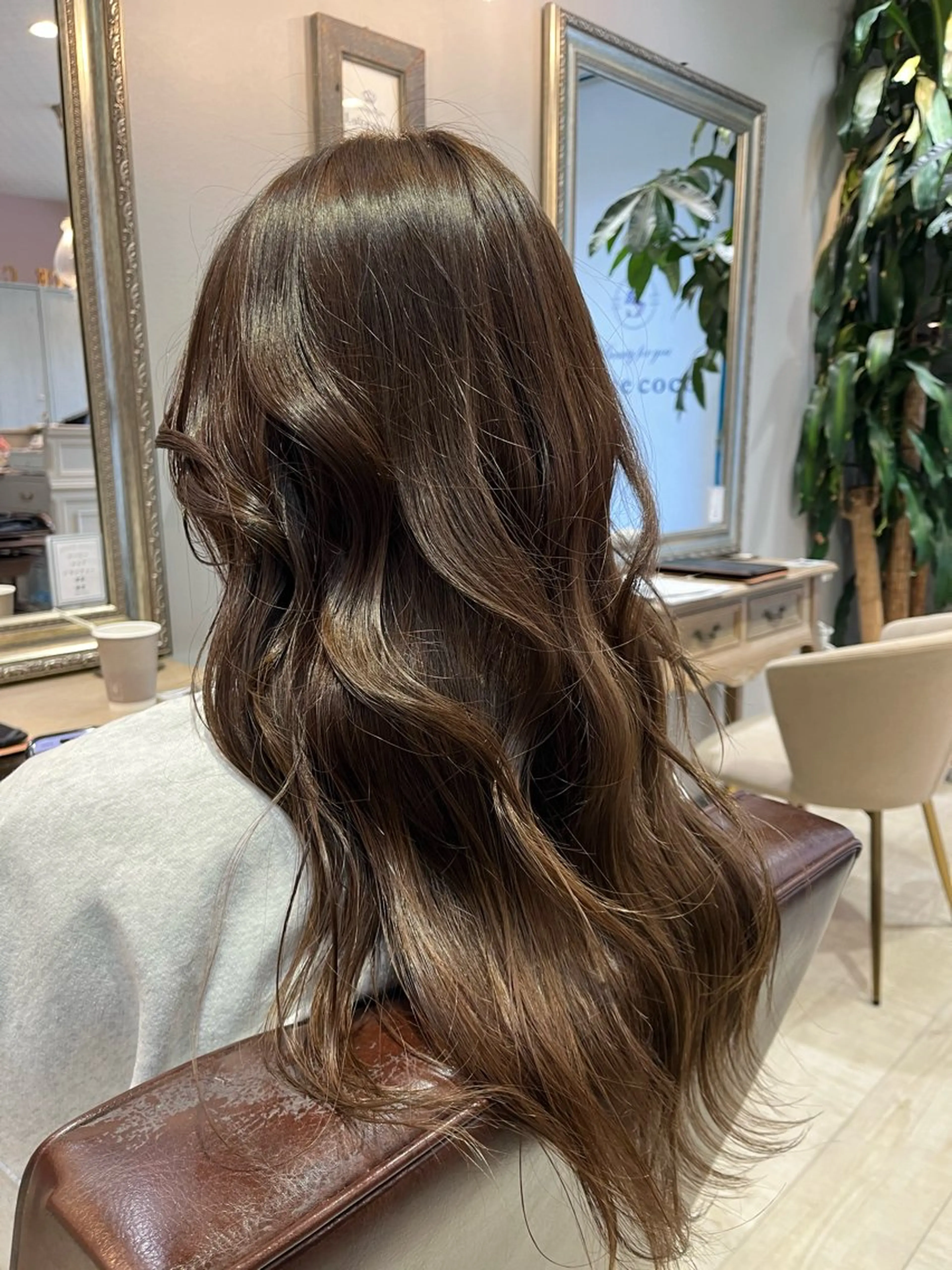 ロング カラー カット ヘアカラー レイヤー/透明感/髪 質改善/メンズ/佐藤のヘアスタイル