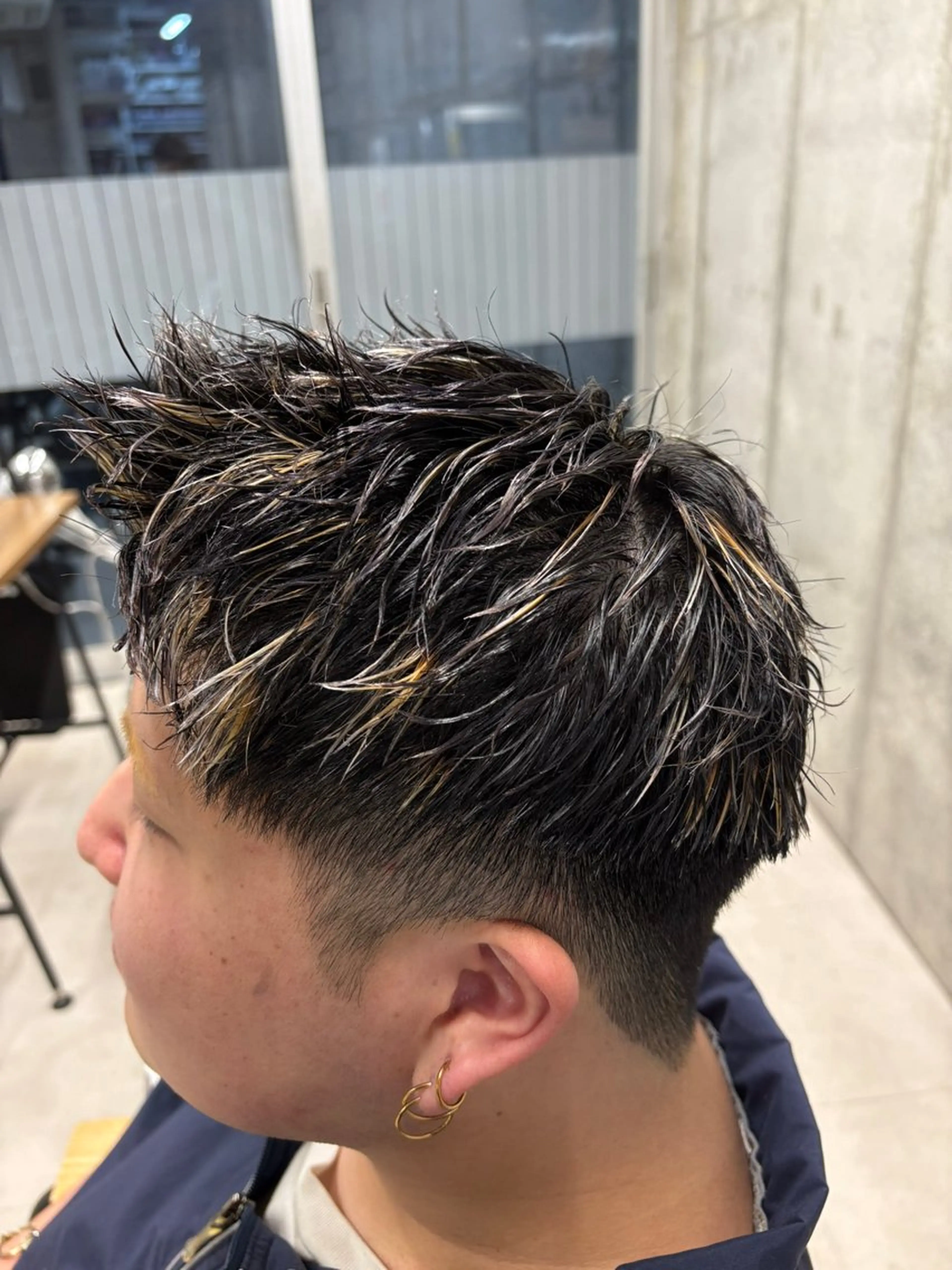 ショート メンズ 垣内 勇人のヘアスタイル