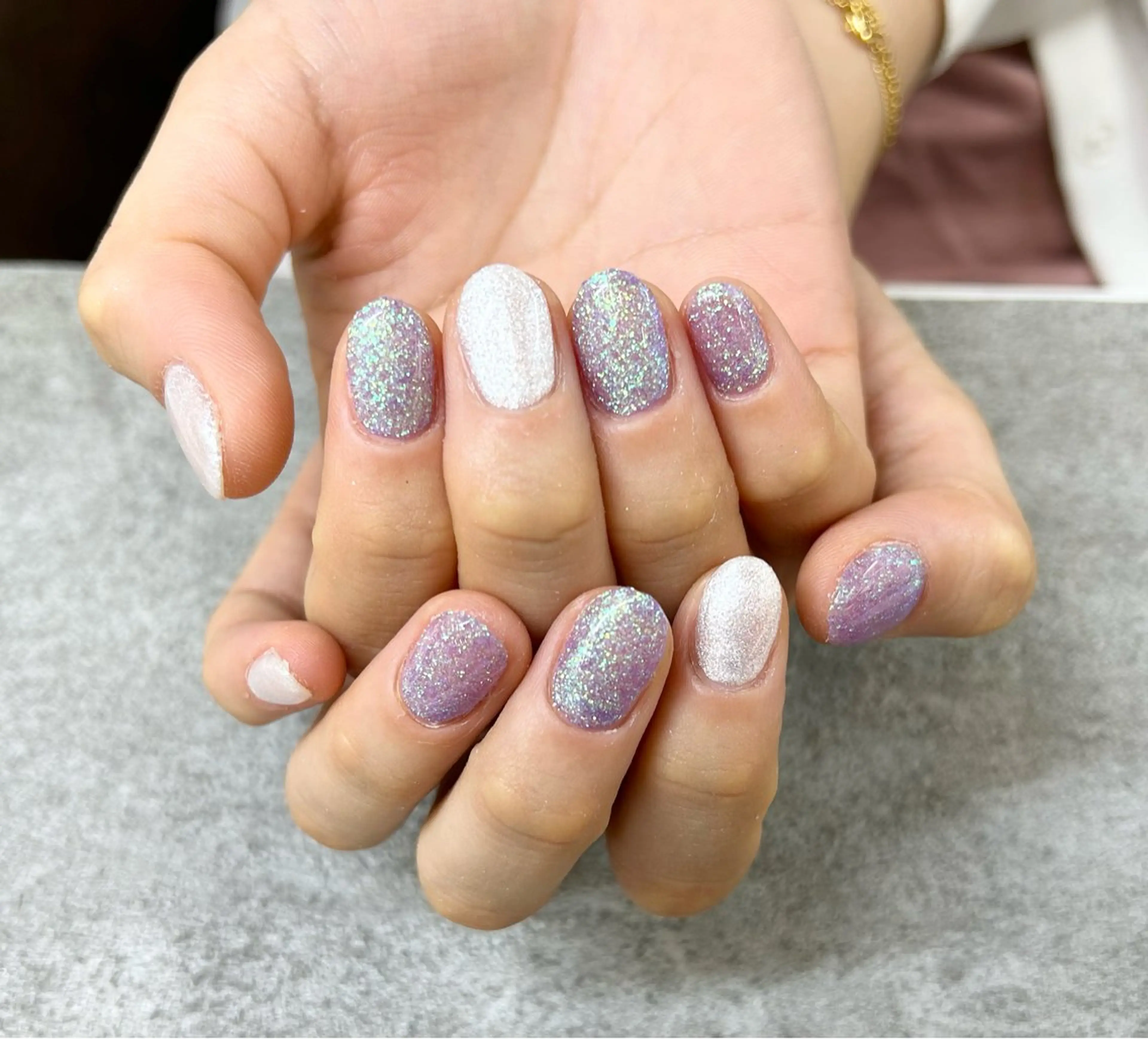 ネイル ラメ(グリッター) MAXKELLY MAIKAのネイルデザイン