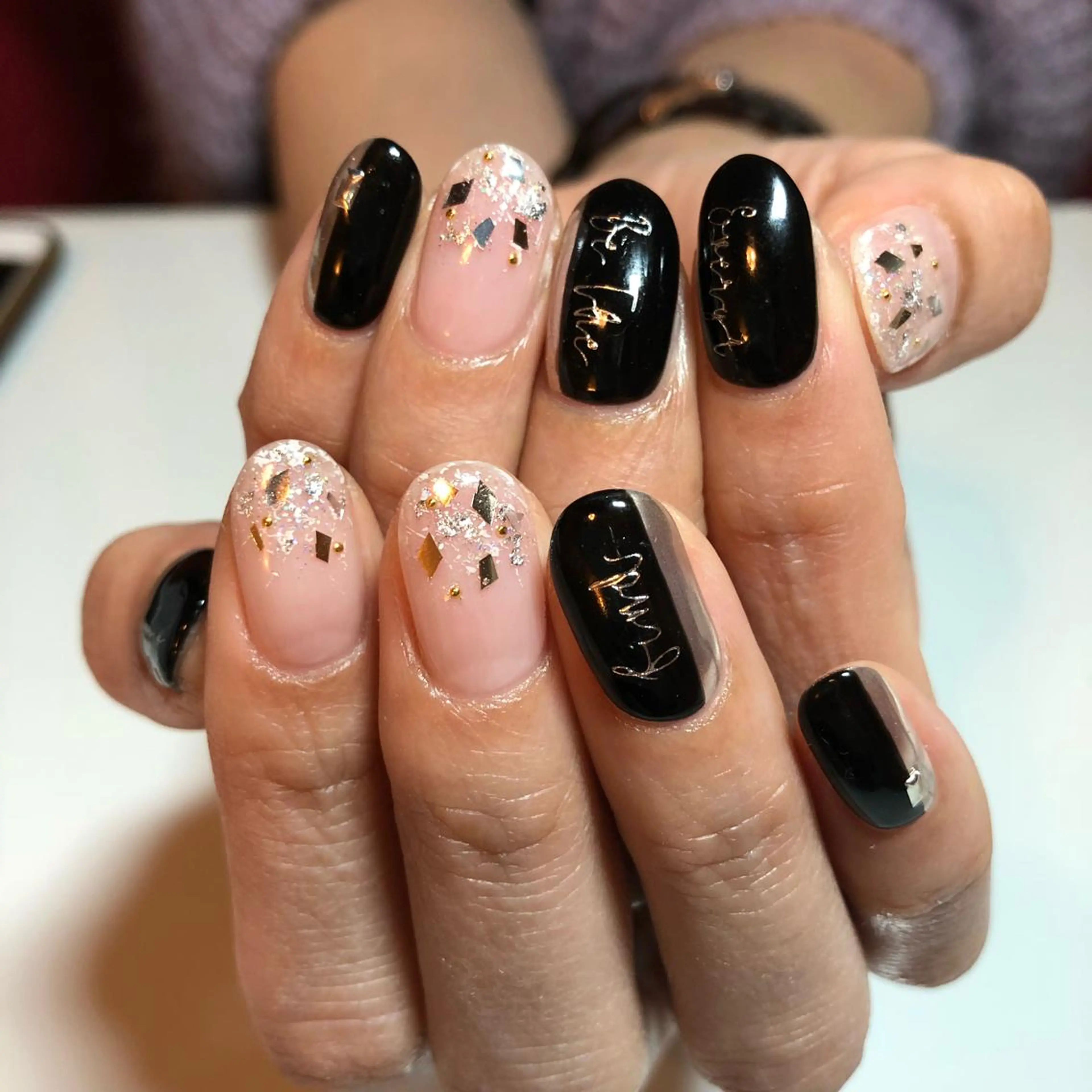 ネイル ミラーネイル g-up nail所属・米田 律子のネイルデザイン