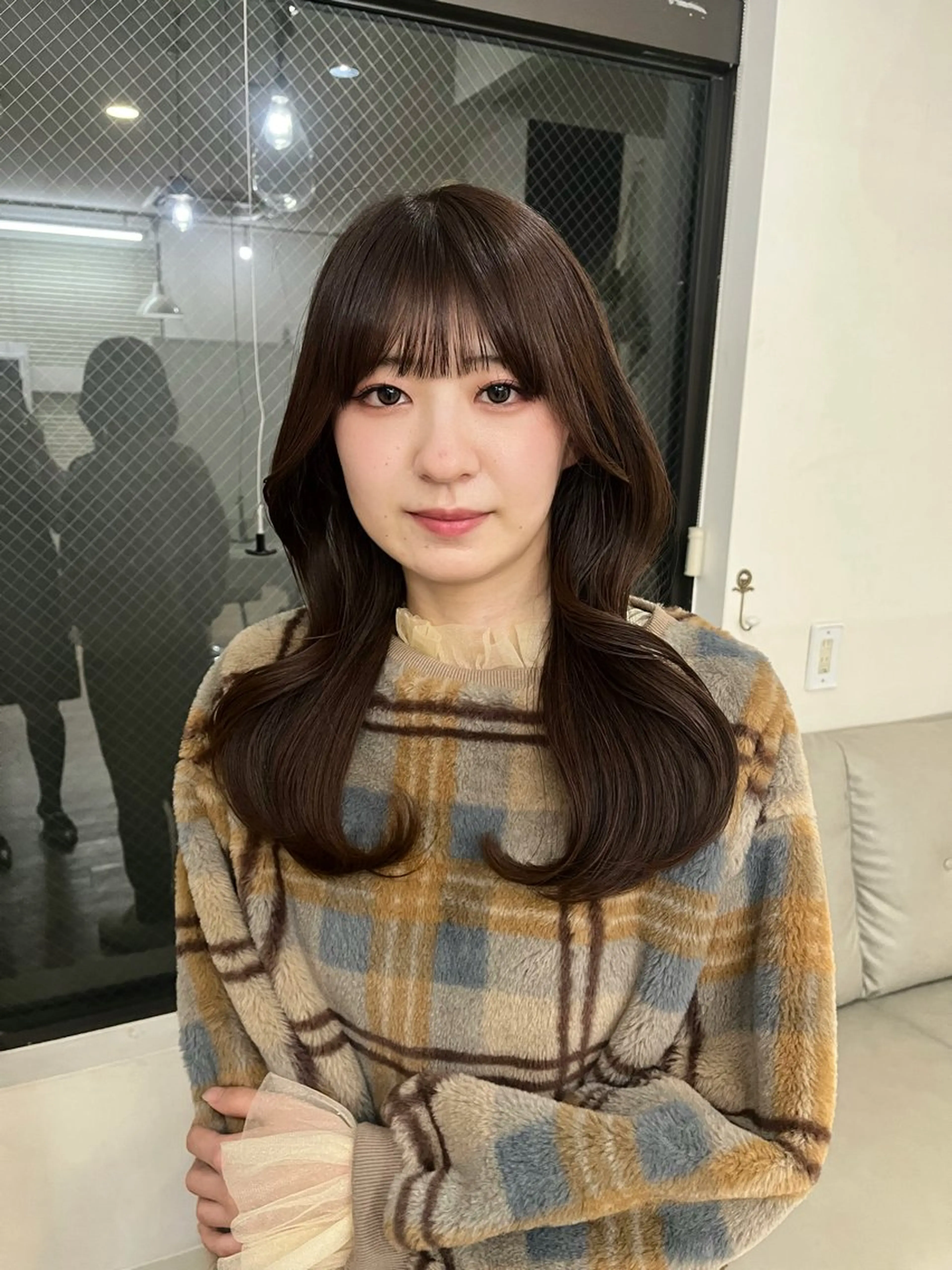 セミロング カラー ヘアカラー トリートメント miyuu🐈‍⬛ レイヤー/韓国風ヘアのその他イメージ