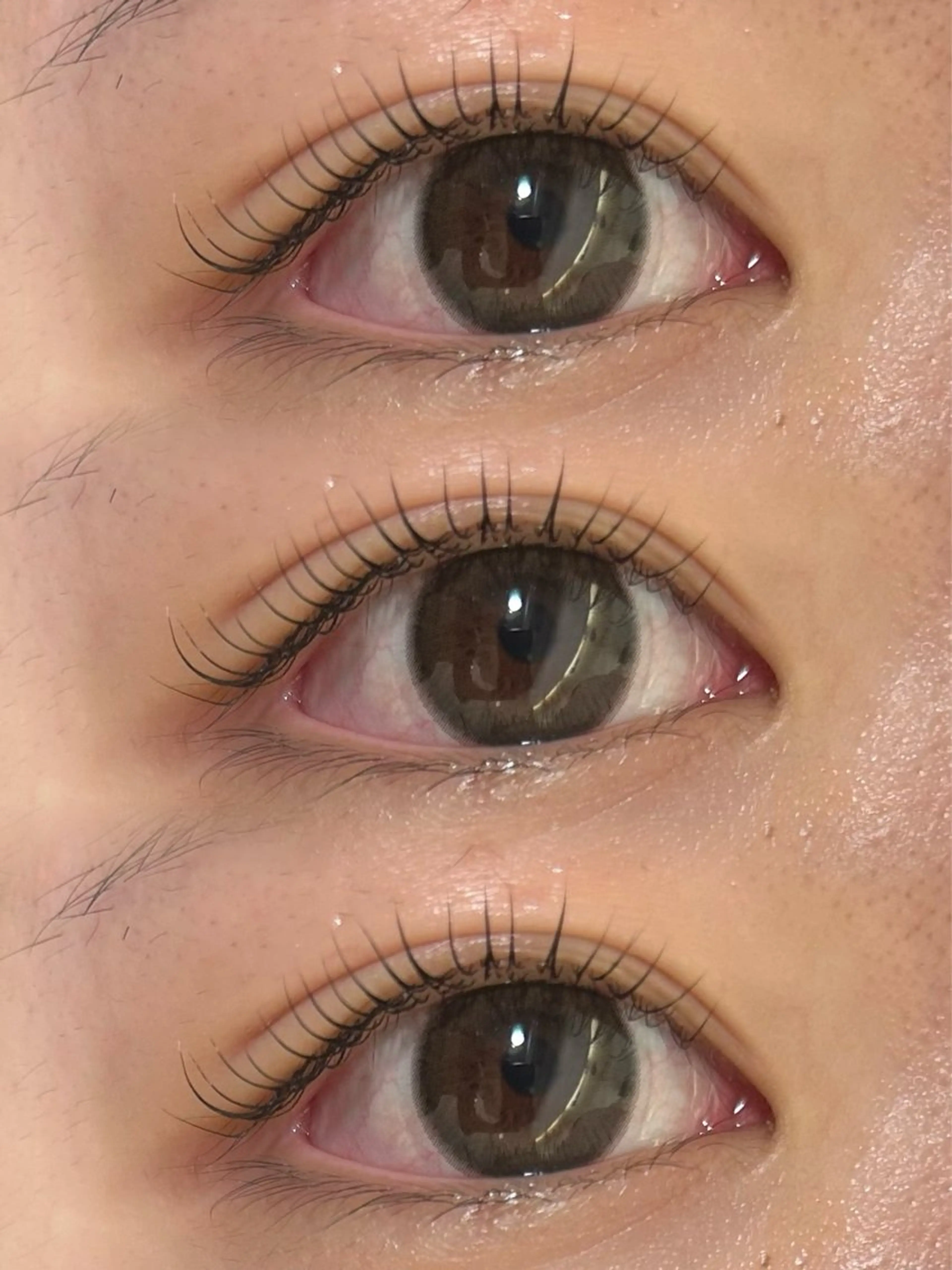 マツエク・マツパ 束感まつ毛 まつげパーマ 一重×まつ毛パーマ femme横川 Rinkaのマツエク・マツパデザイン