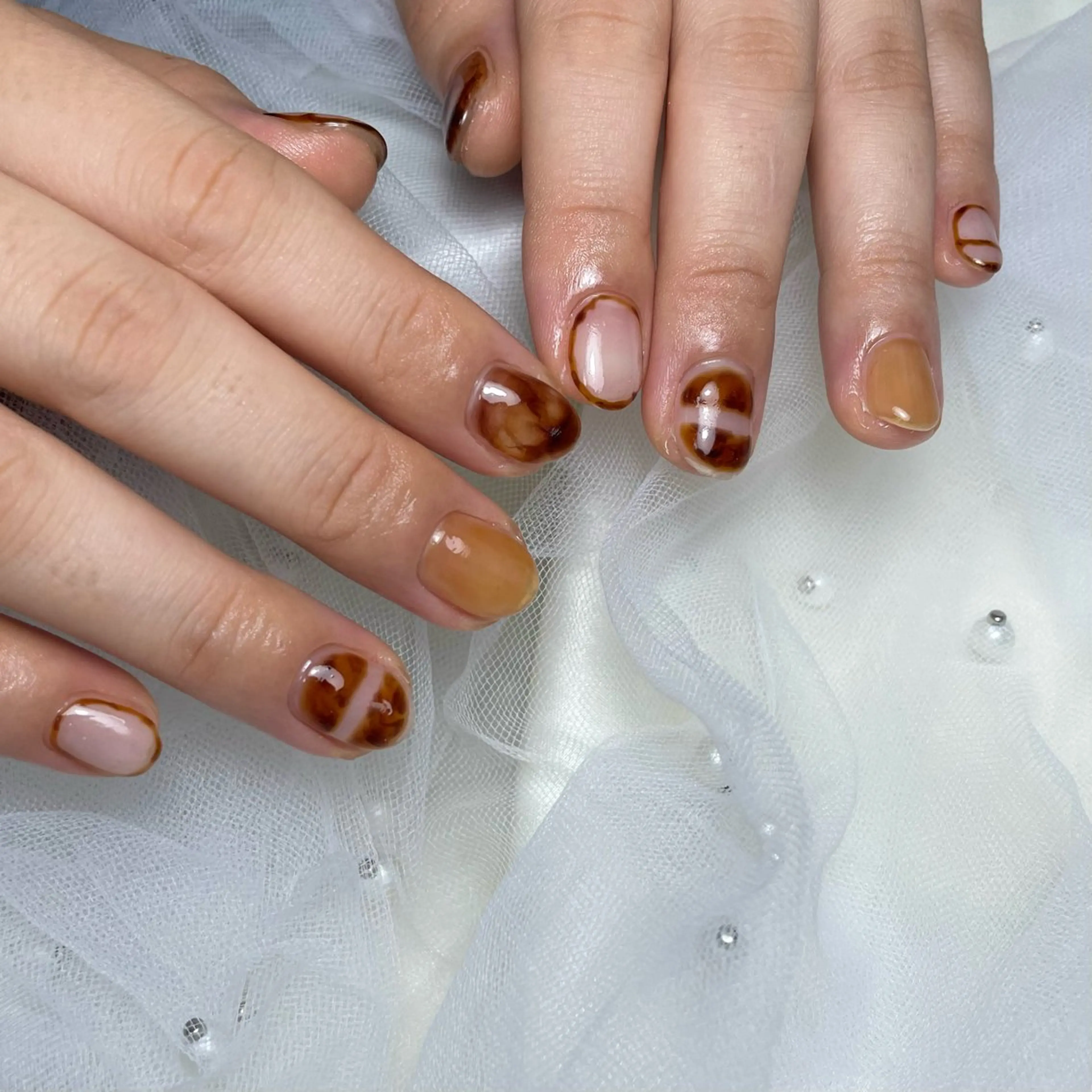 ネイル ハンドネイル フットネイル S LOUNGE NAIL所属・パーツたくさん🍓 SUMIのネイルデザイン