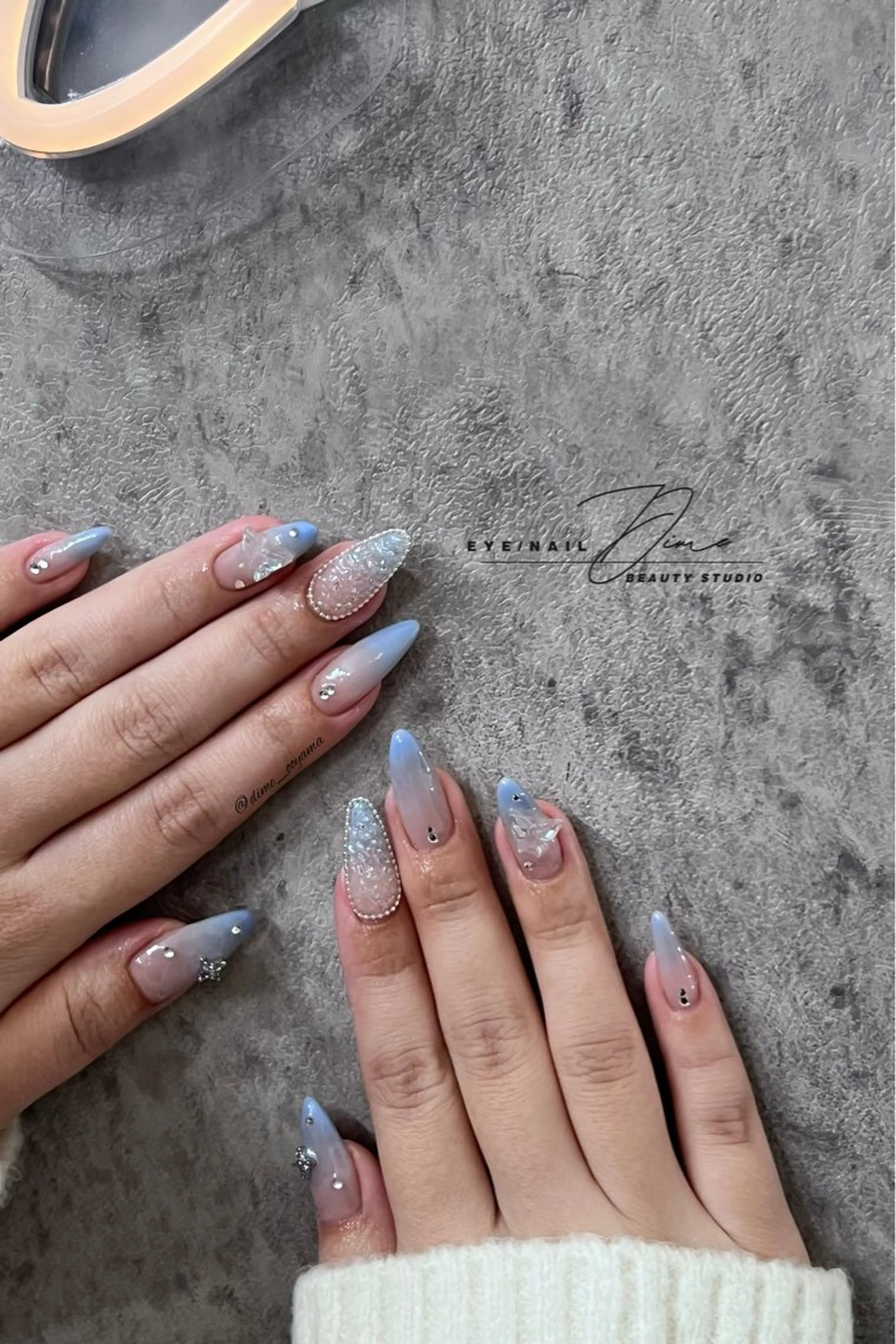 ネイル 持ち込み DIME OOYAMAのネイルデザイン