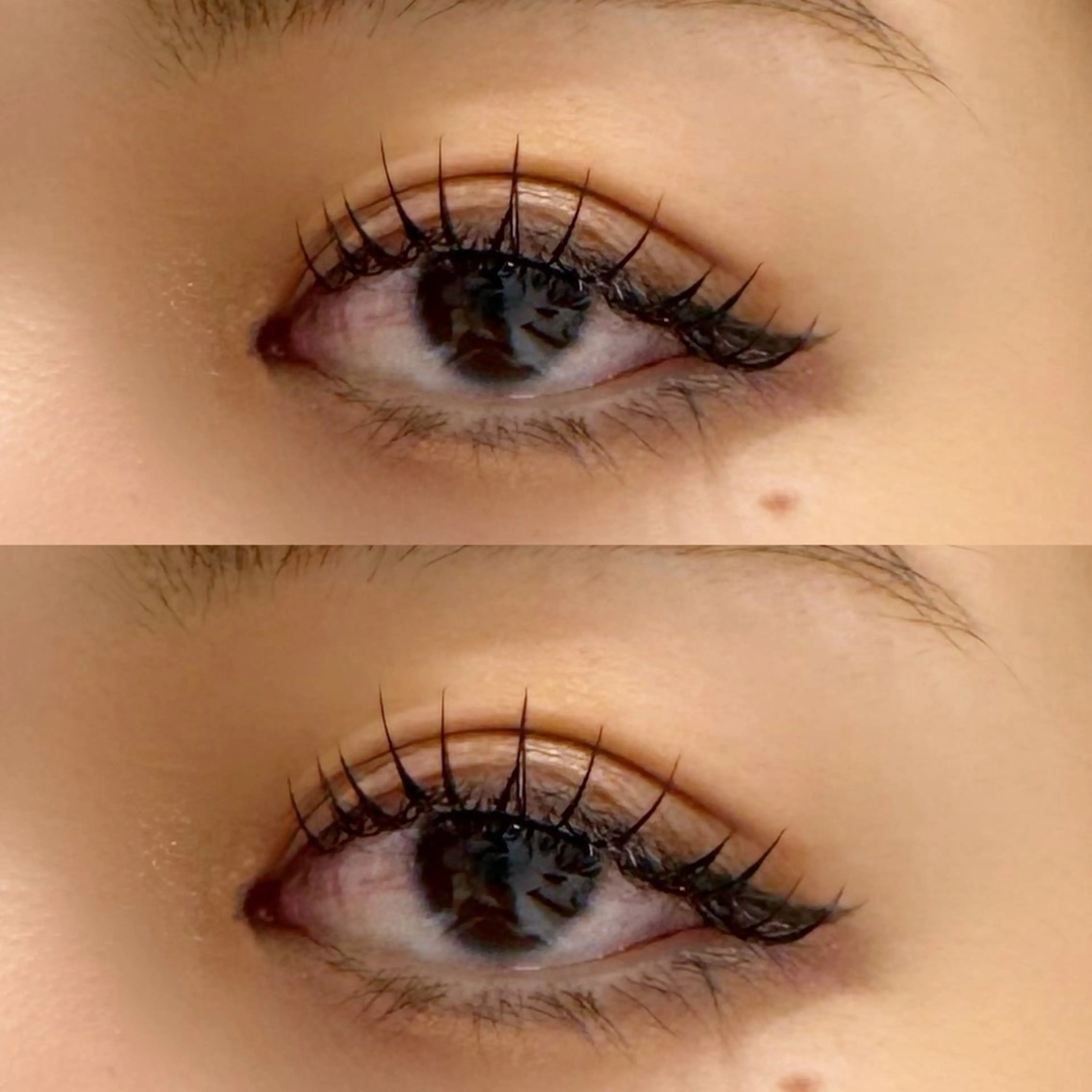 マツエク・マツパ 束感まつ毛 フラットラッシュ ando 🌙のマツエク・マツパデザイン