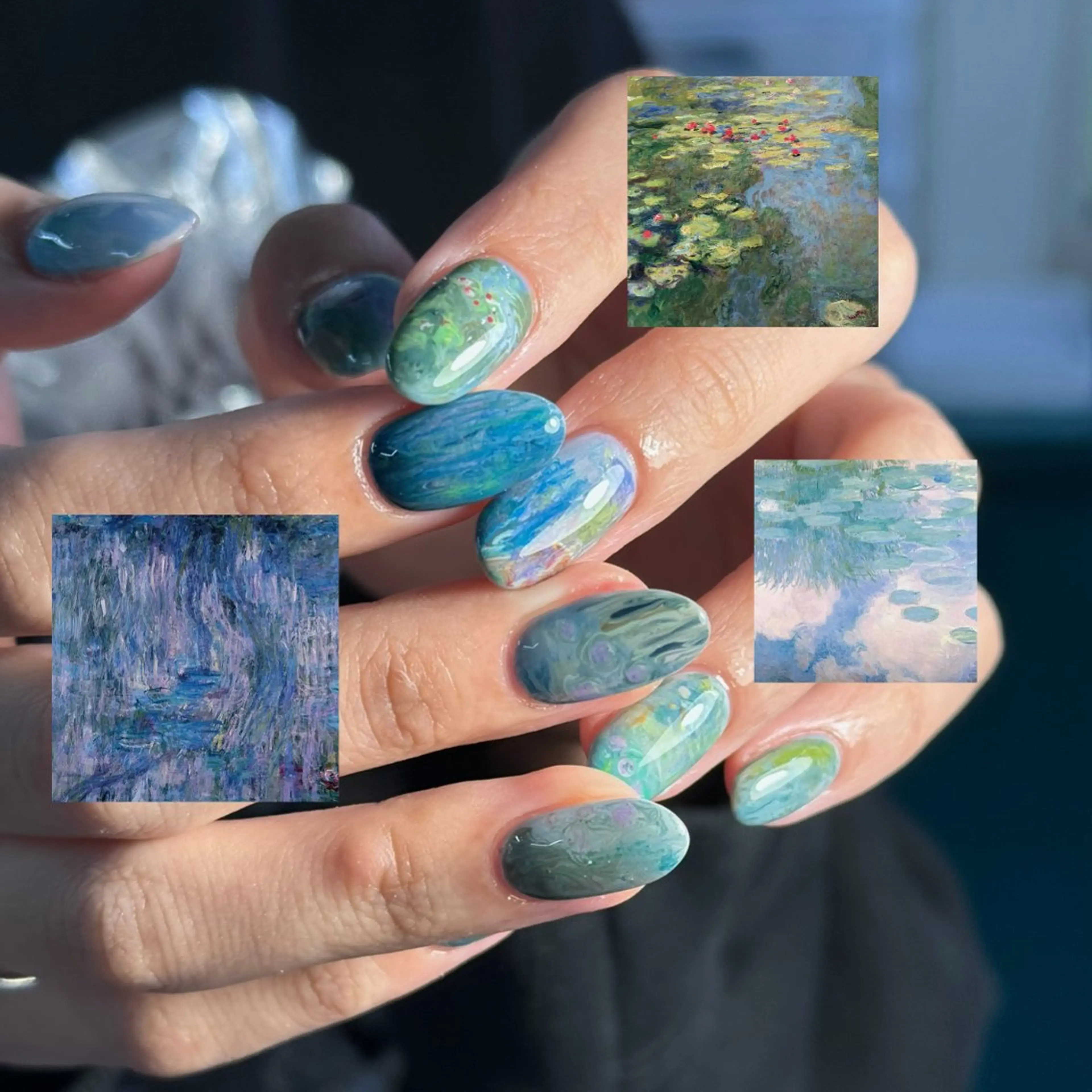 ネイル アートネイル nail atelier 泡沫 utakata所属・ナカジマミナミ ﾈｲﾘｽﾄのネイルデザイン