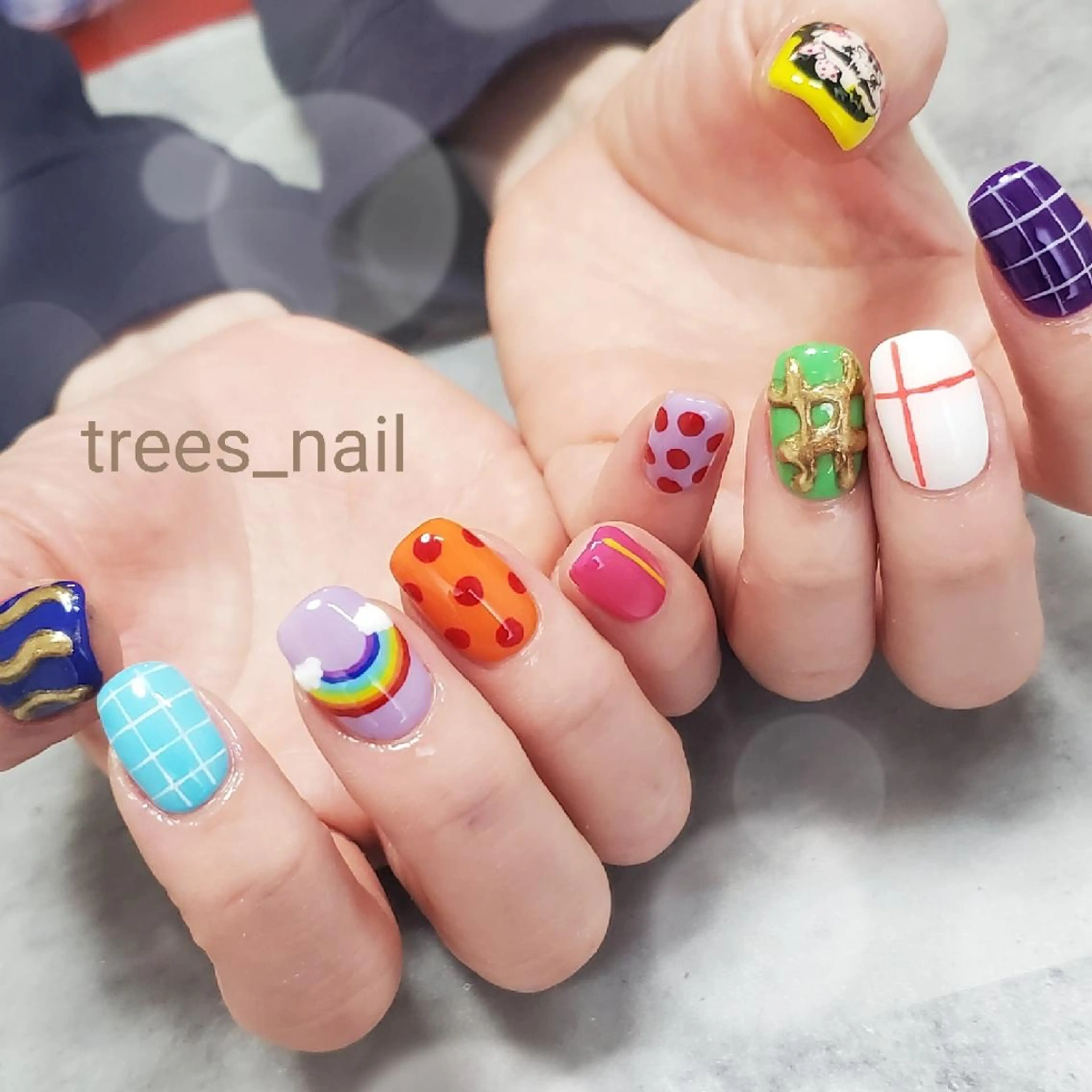 ネイル trees_ nailのネイルデザイン