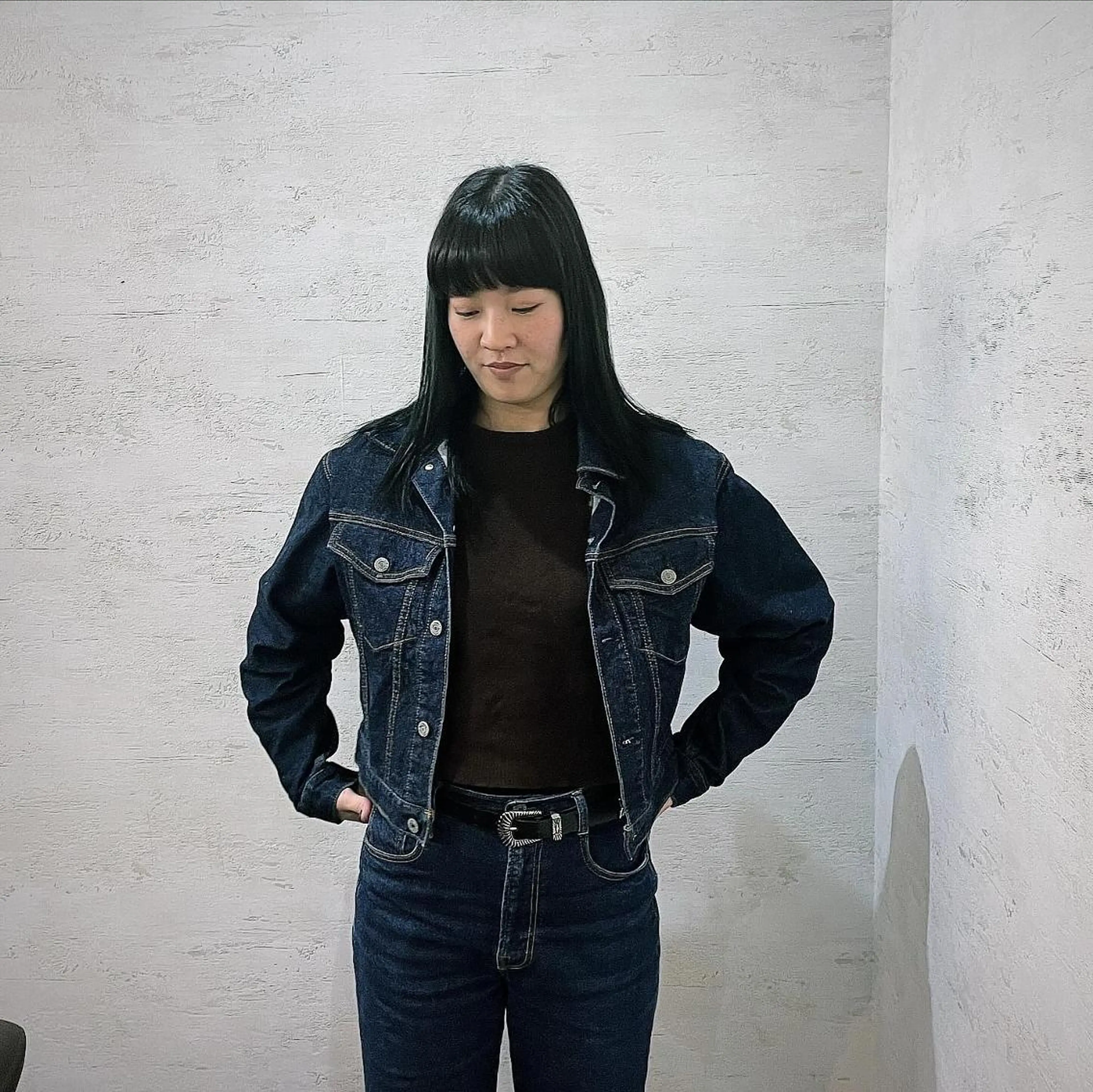 ロング カラー 阿部 大陽のヘアスタイル