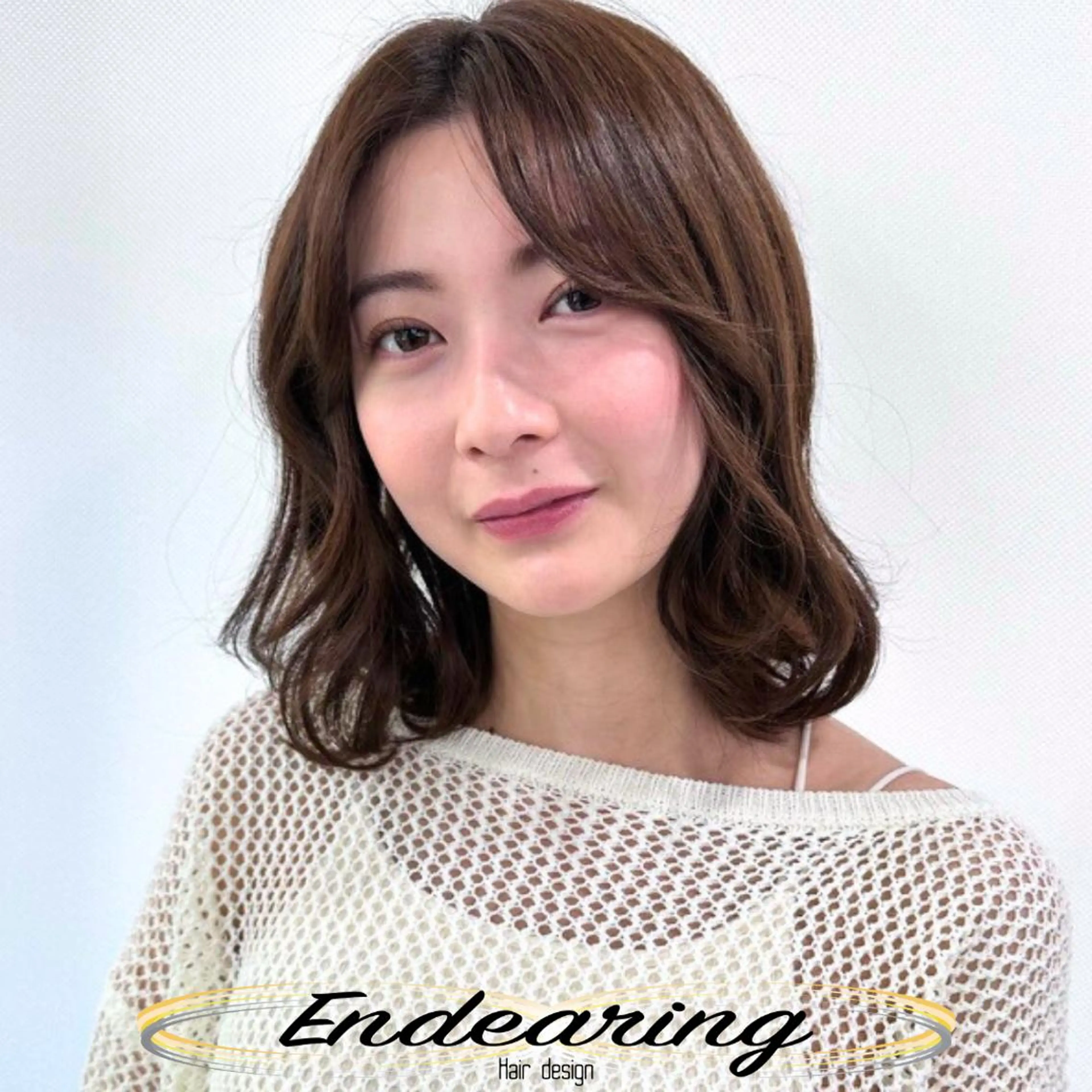カラー ベージュカラー 透明感カラー カット ヘアカラー Endearing 銀座/レイヤーカットのヘアスタイル