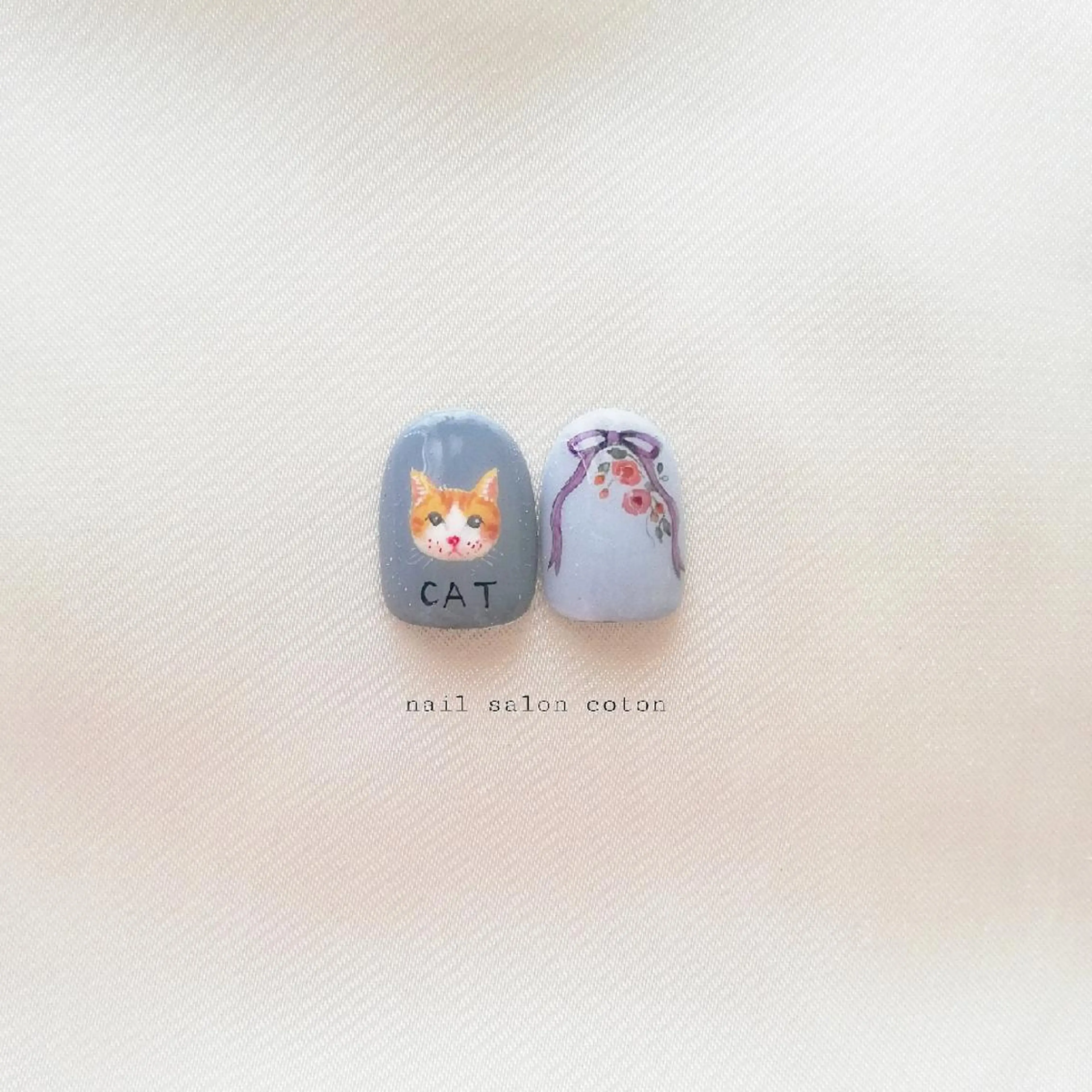 ネイル 🥀ネイルサロン cotonコトン🥀のネイルデザイン
