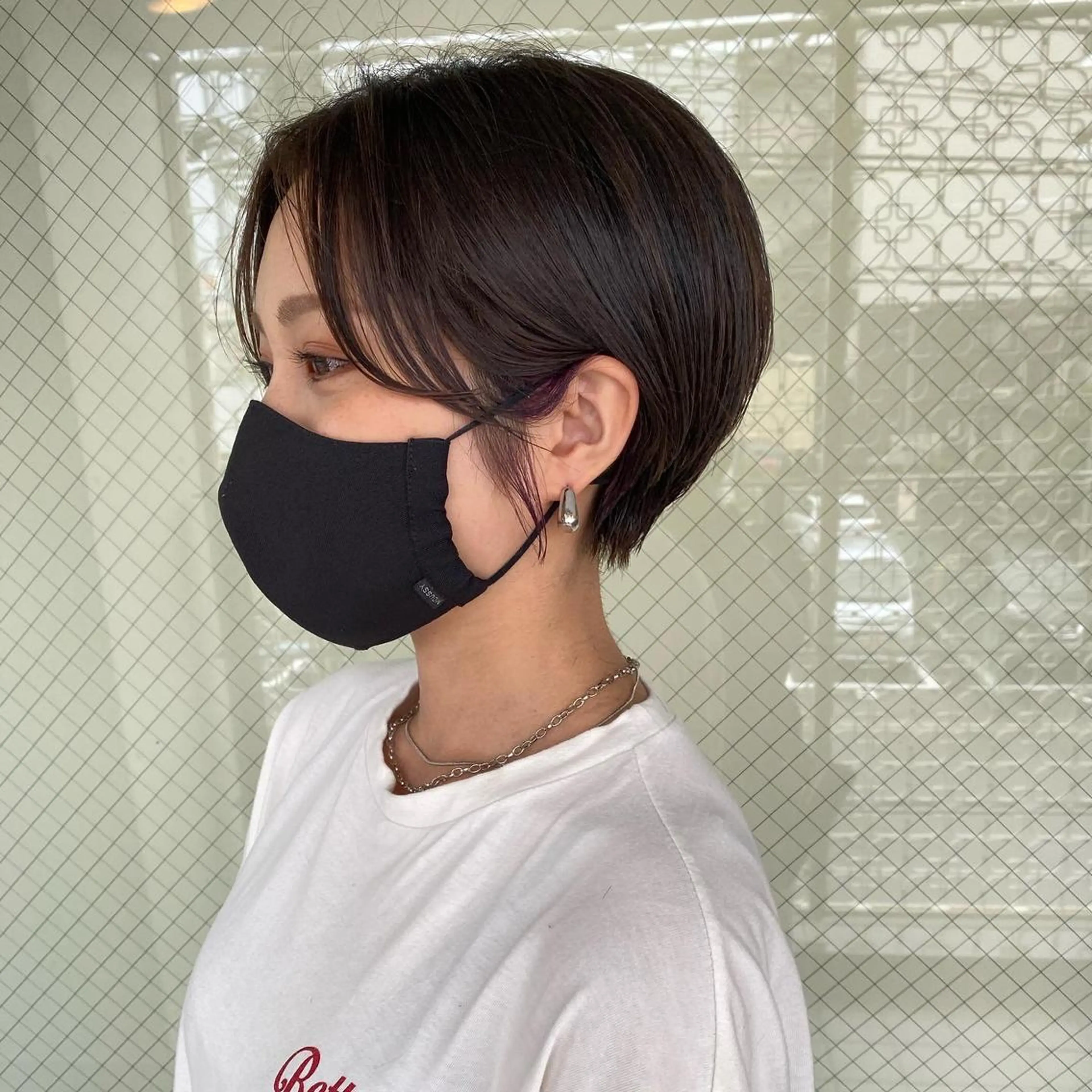 ショート カラー カット ヘアカラー 進 詩織のヘアスタイル