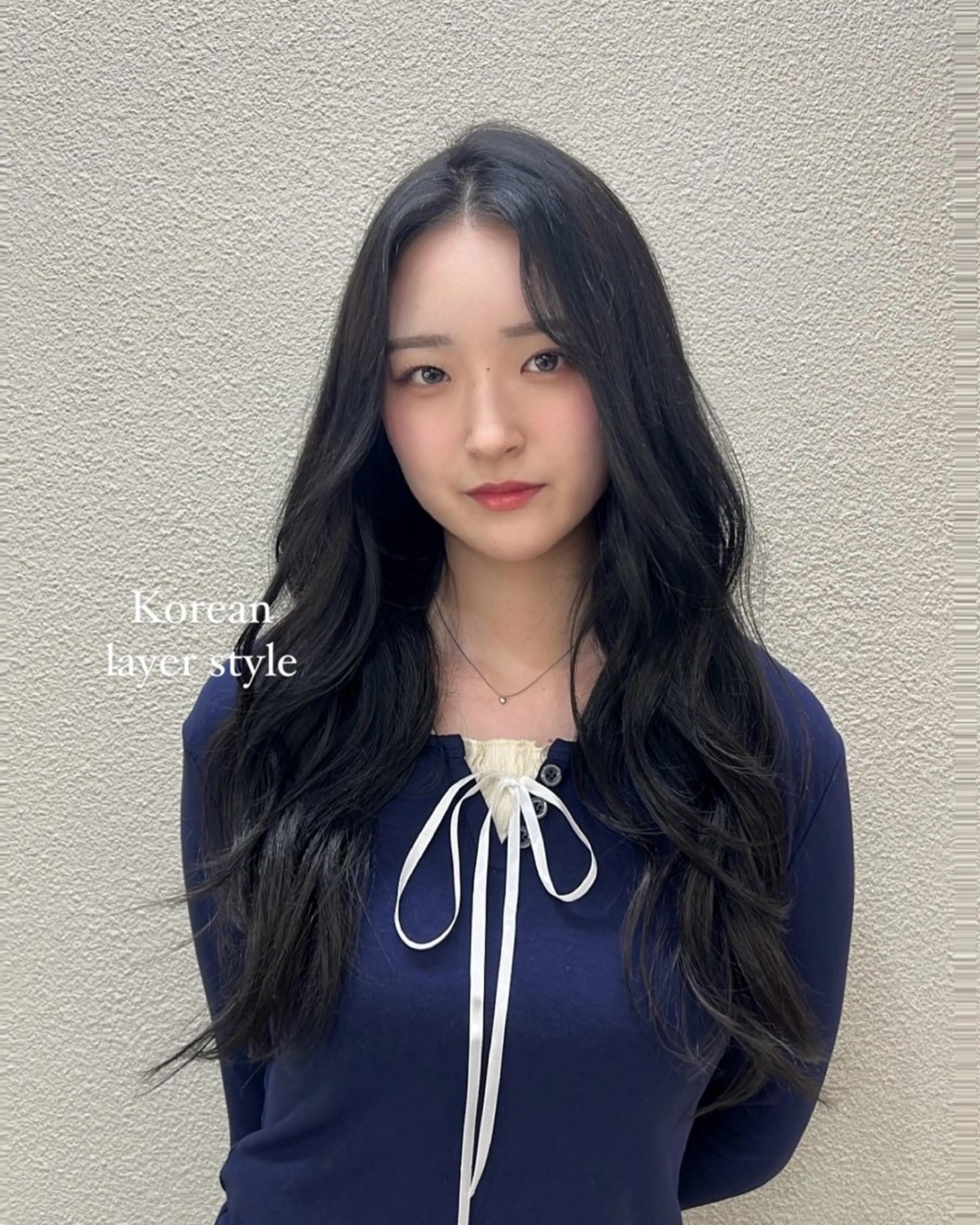 セミロング 韓国風ヘア i. +SAPPORO所属・縮毛矯正/ 艶髪♡/AYAKAのヘアスタイル