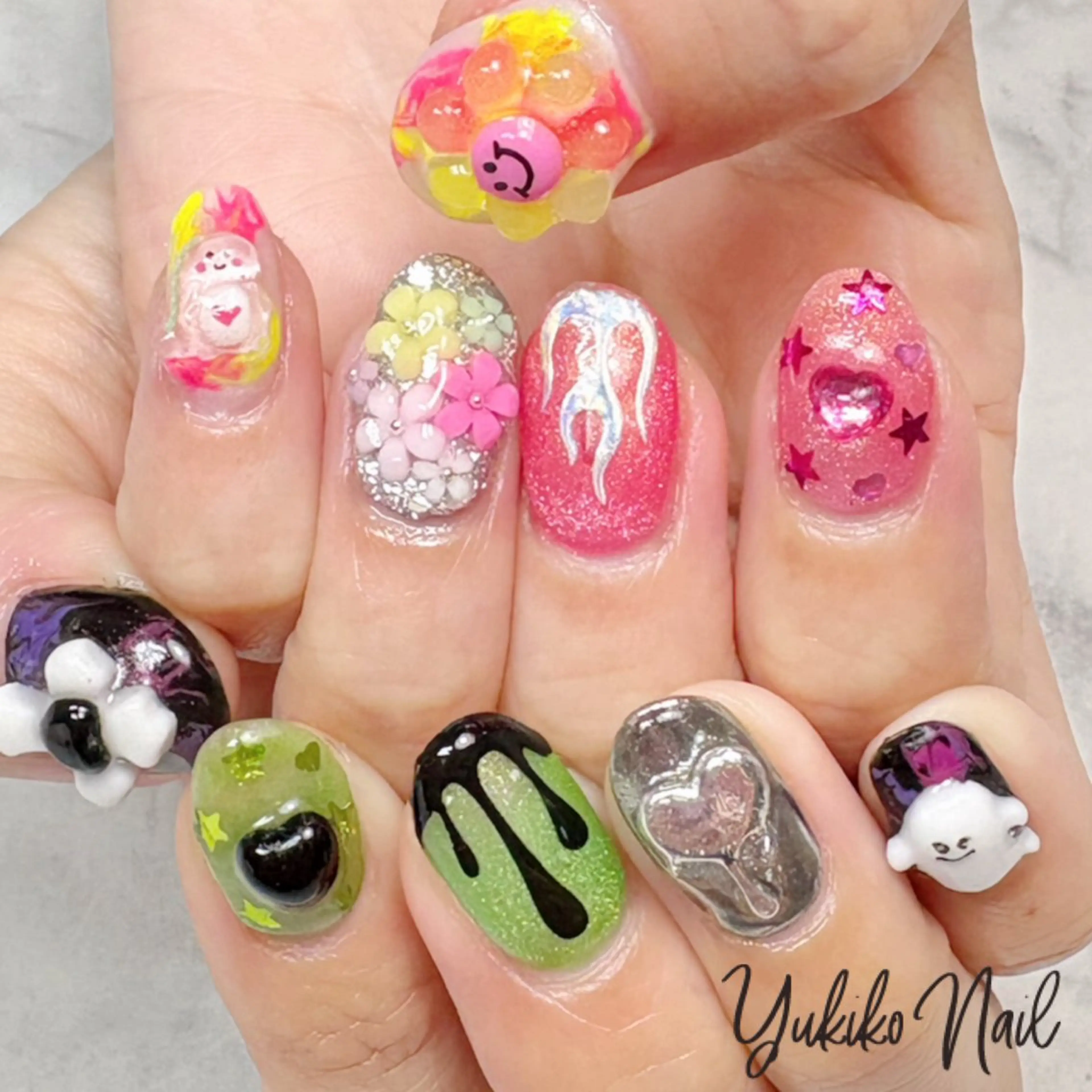 ネイル ハンドネイル ユキコ ネイルのネイルデザイン