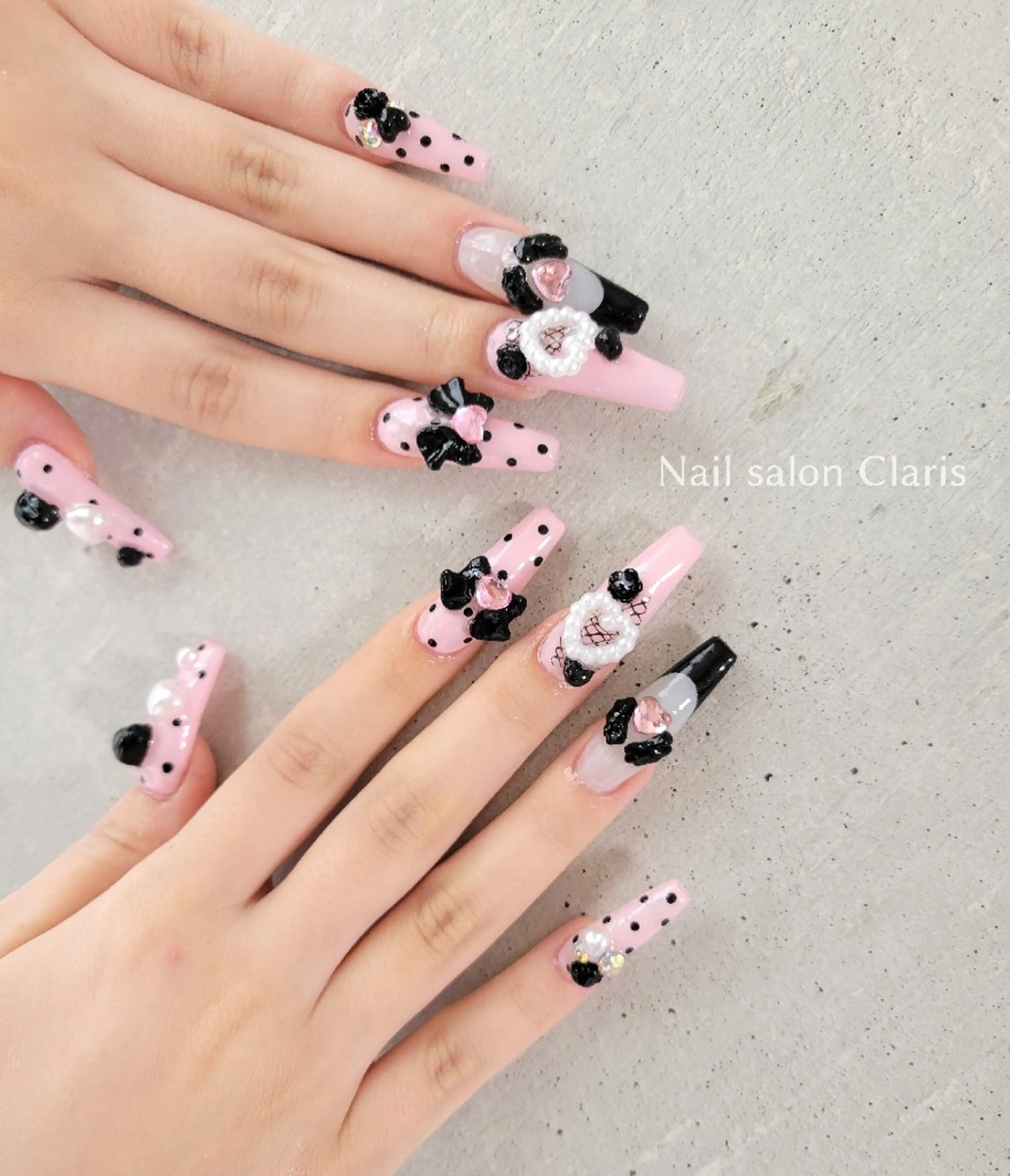 ネイル アートネイル スカルプネイル Nailsalon Claris所属・Nailsalon Clarisのネイルデザイン