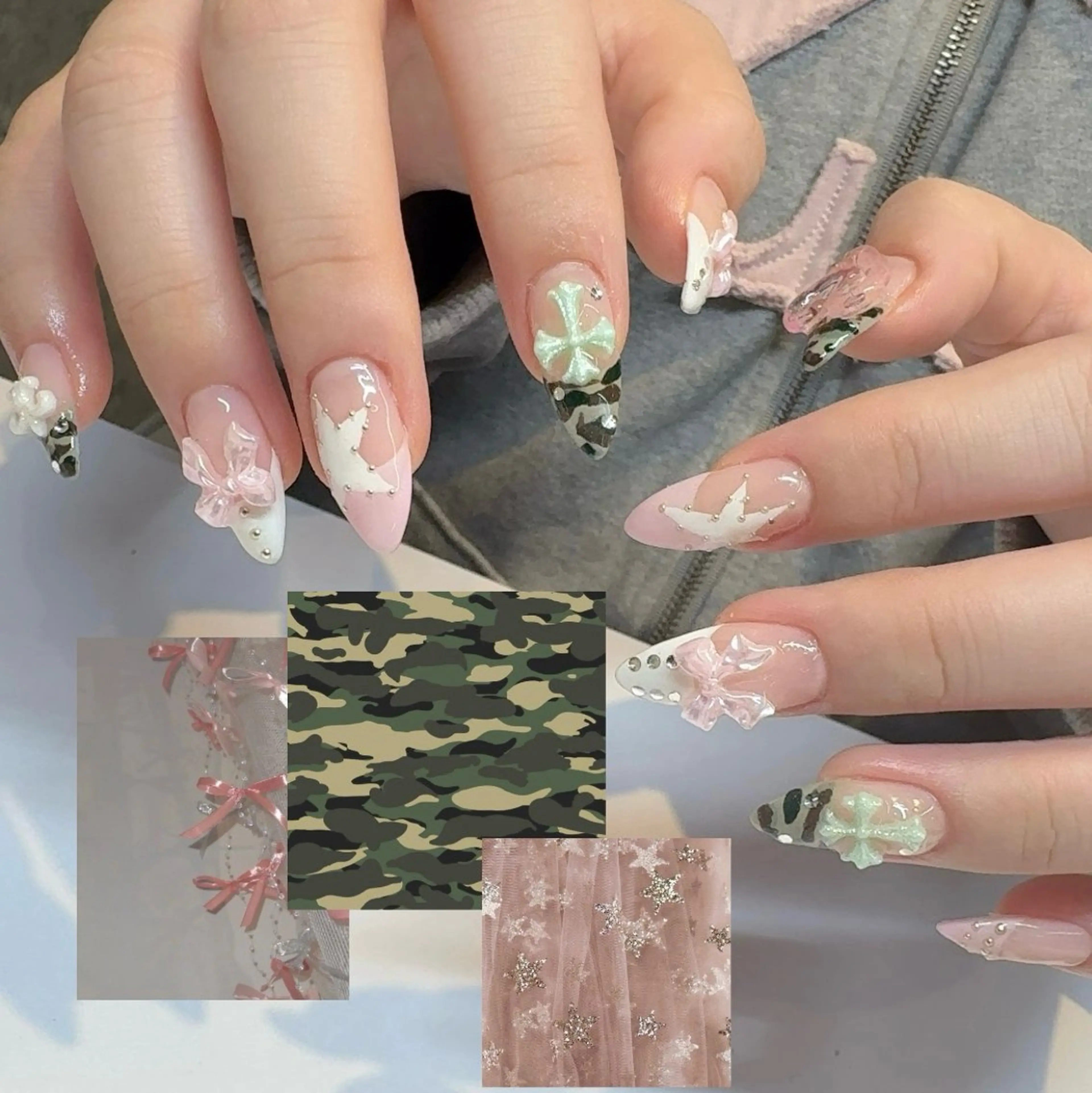 ネイル ハンドネイル ☁️BLITZ 🎀笠原雪音🎀のネイルデザイン