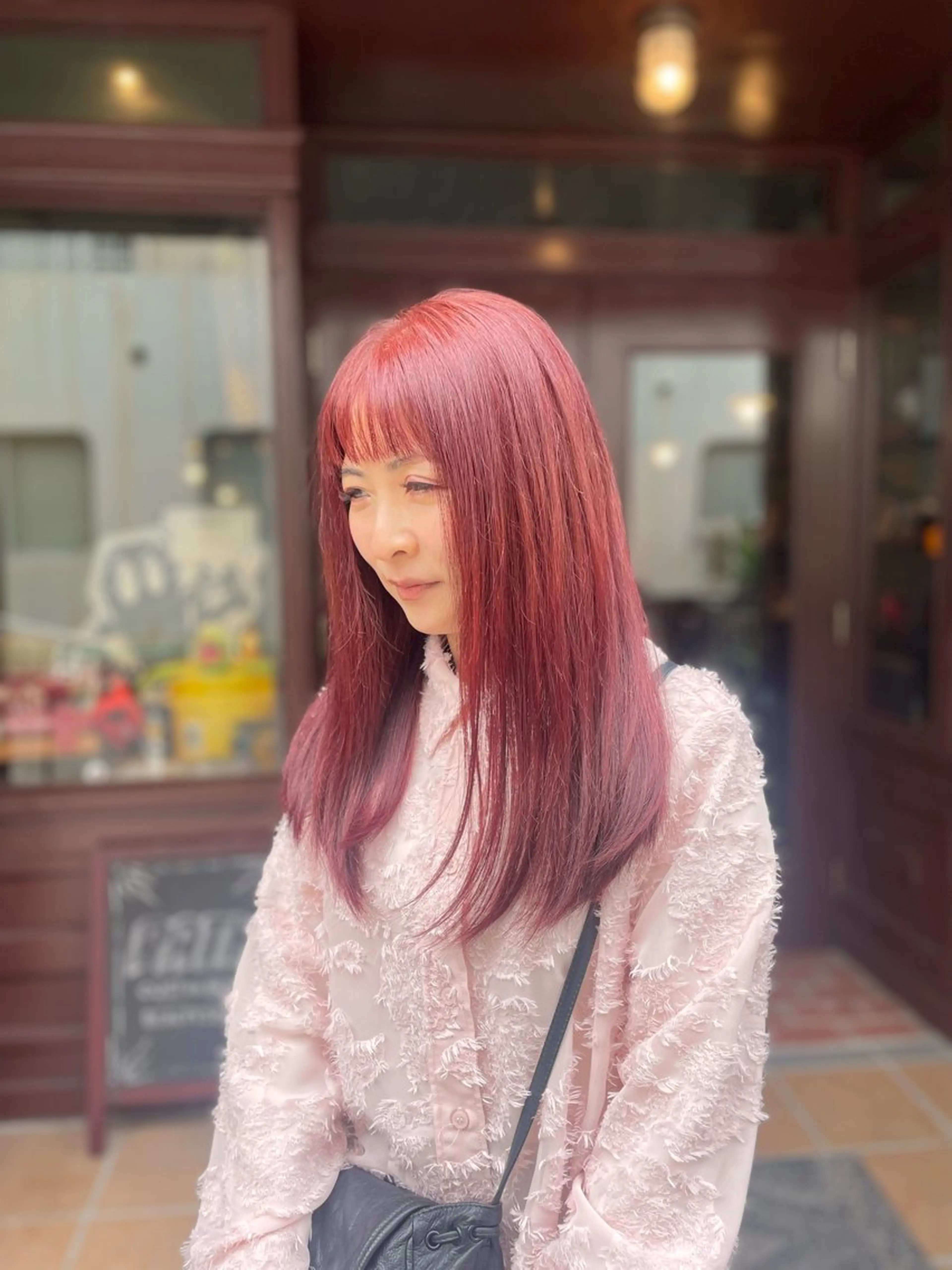 ロング カラー カット ヘアカラー トリートメント PATH-hair. storeのヘアスタイル