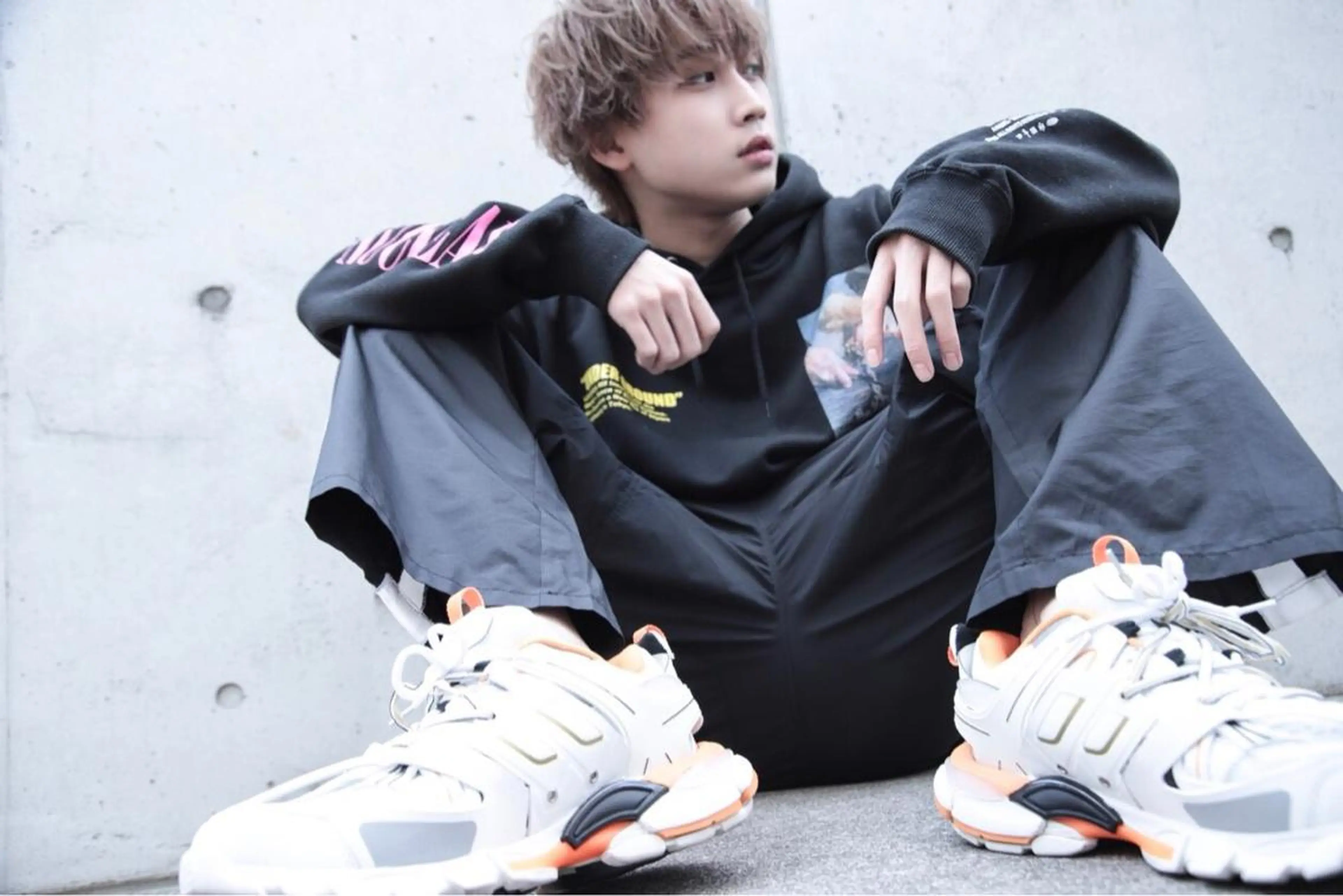 ショート カラー メンズ 赤み消し🌿 透明感カラー🫧のヘアスタイル