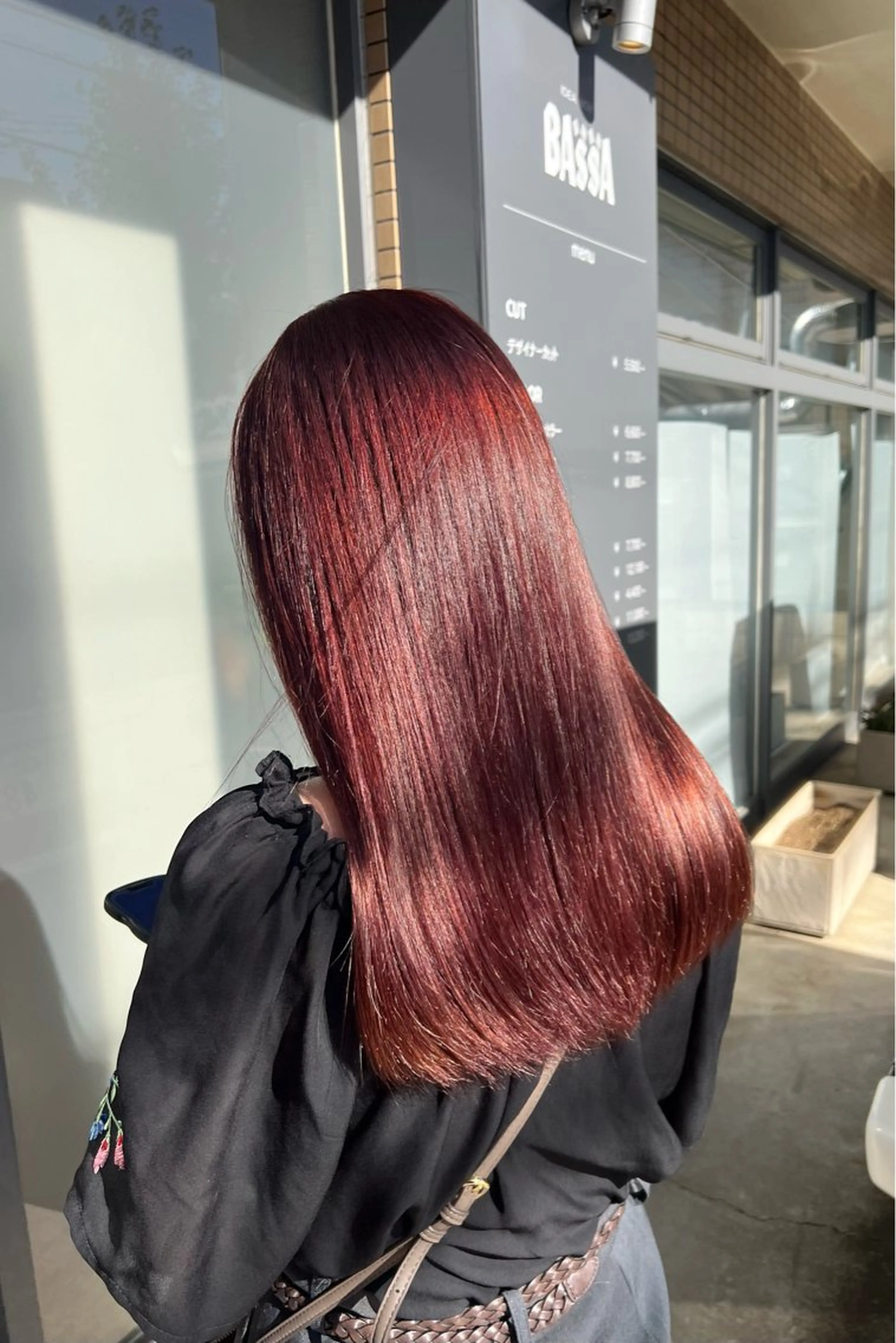 ロング カラー ブリーチ ダブルカラー ブリーチなしカラー 透明感カラー/ベージ ュ/HIKARU🌿のヘアスタイル