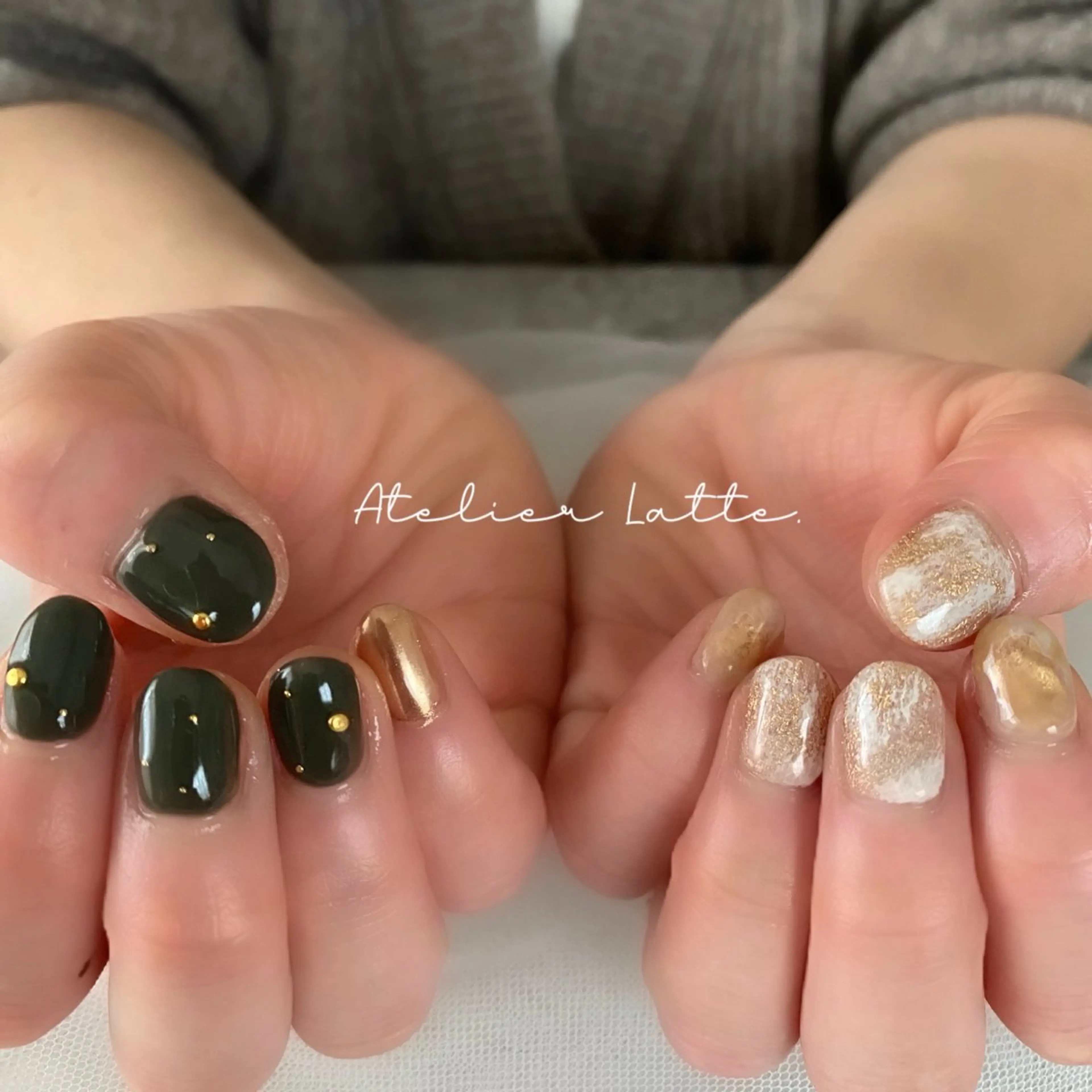 ネイル Atelier Latteのネイルデザイン