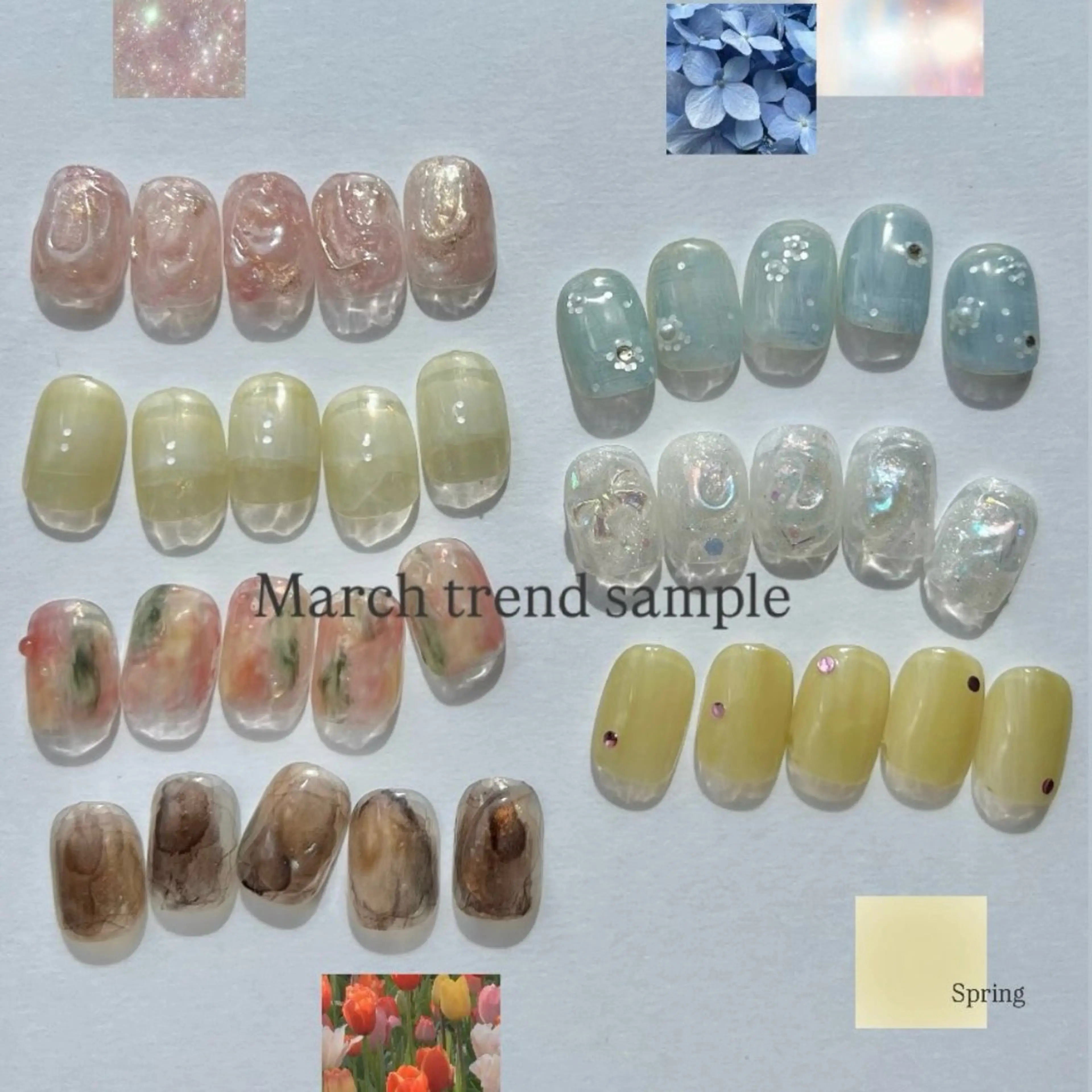 ネイル Yarm As Etelのネイルデザイン