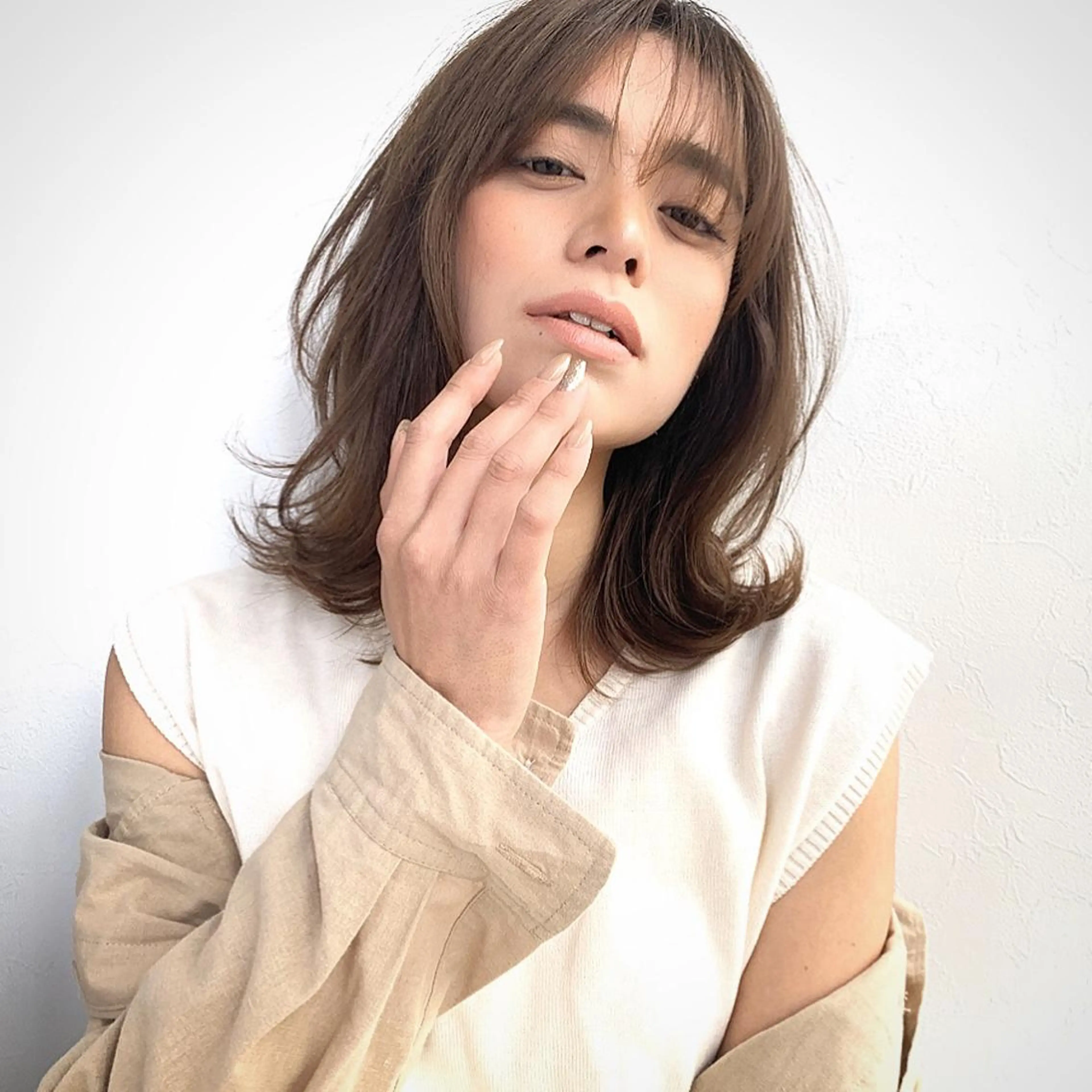 カラー ネイル マツエク・マツパ LEVIJU hair所属・韓国ヘア🕊村上 ののこ🕊のヘアスタイル