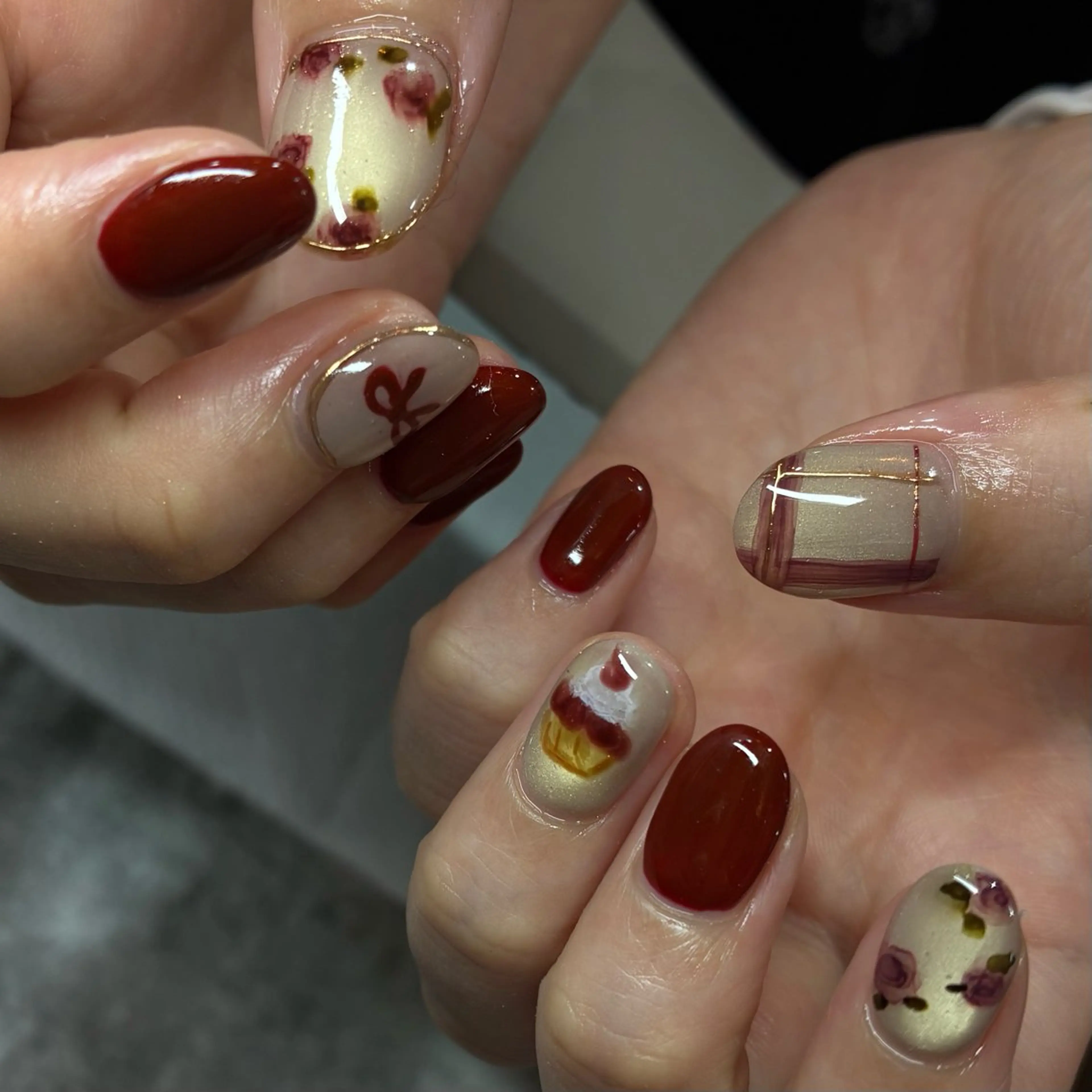 ネイル tiffin Sanaのネイルデザイン