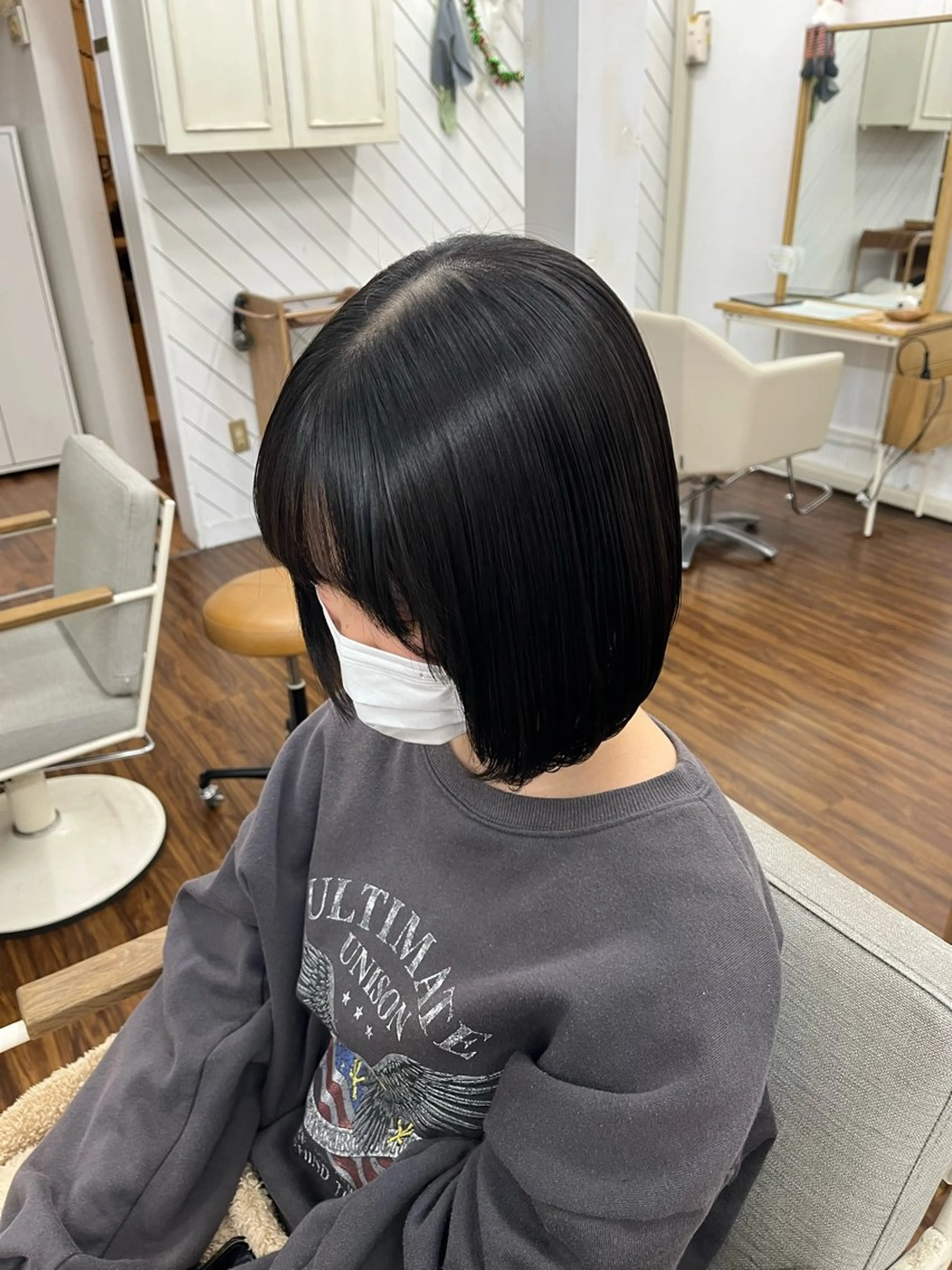 ミディアム パーマ カット 縮毛矯正 YUIMARL 倉敷店🌸SAEのヘアスタイル