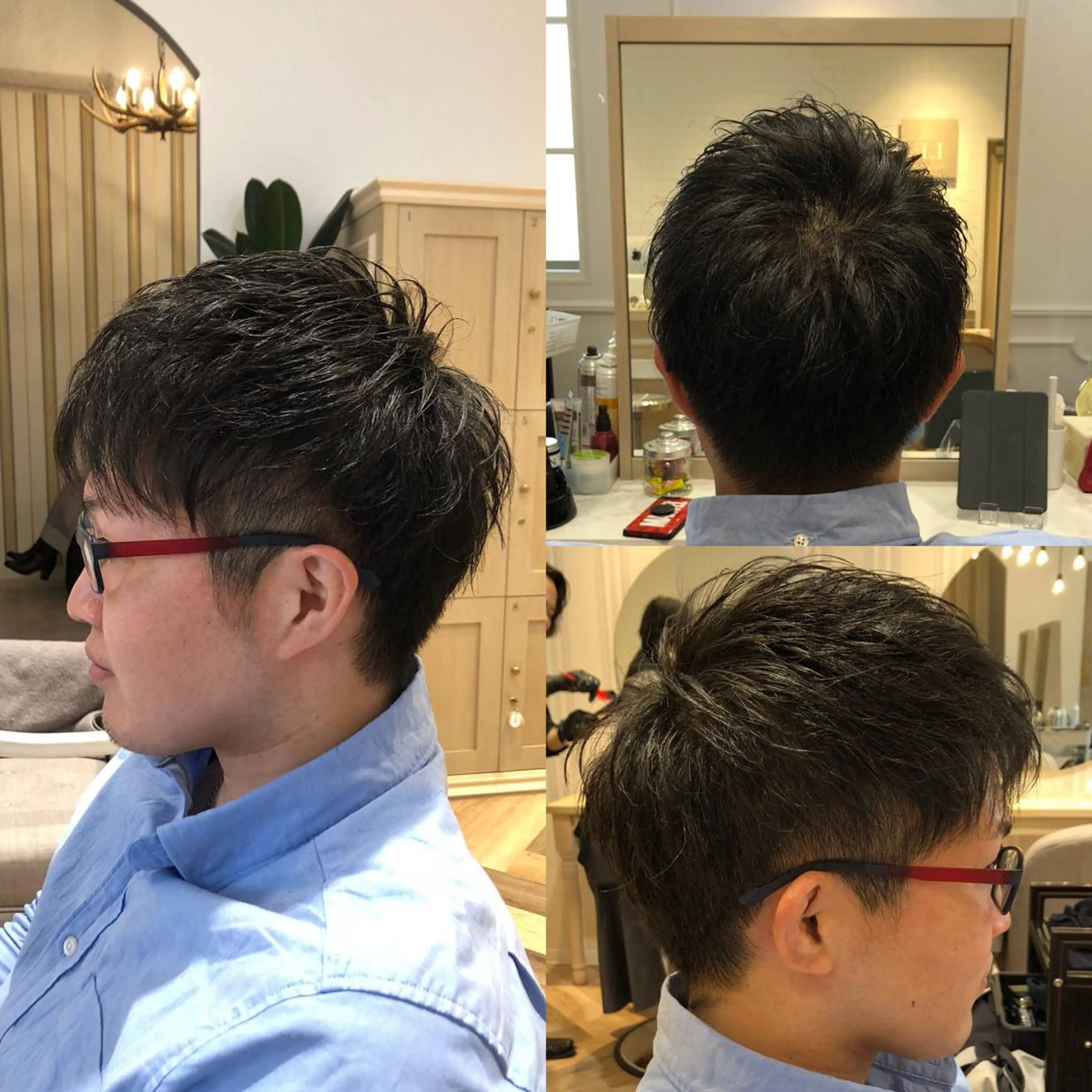 ショート LE所属・清水 秀幸のヘアスタイル