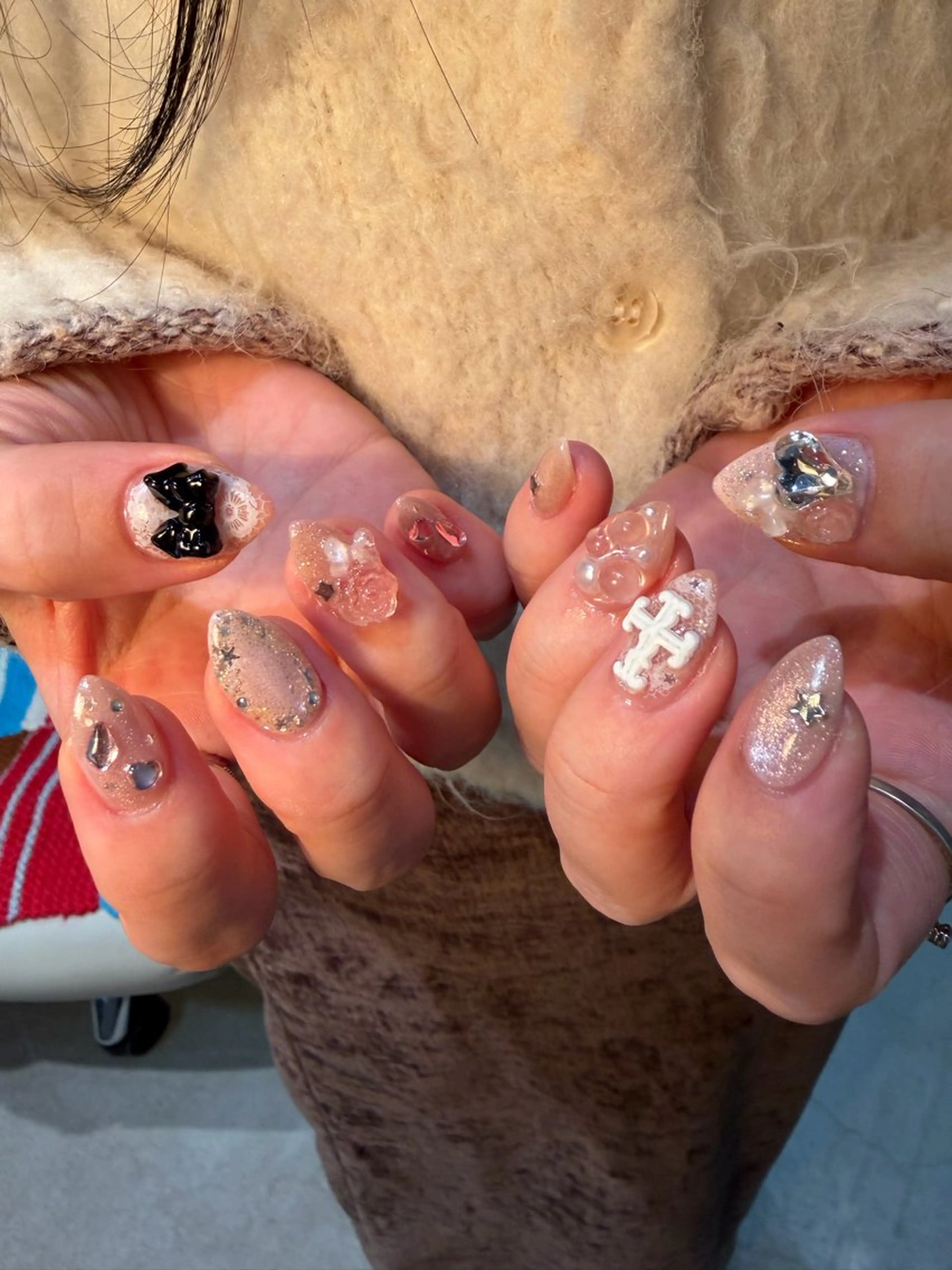 ネイル ハンドネイル 【orchid】 Hitomiのネイルデザイン