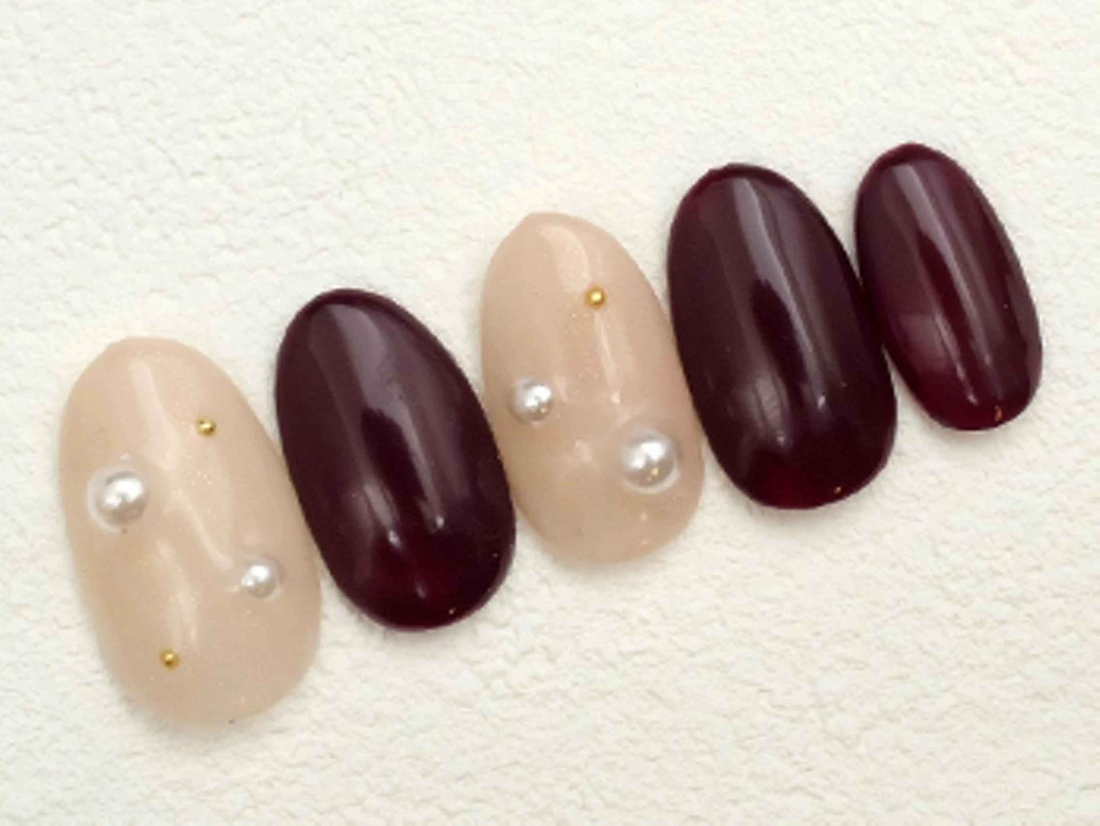 ネイル ハンドネイル 池袋💖ネイル 定額コースのネイルデザイン