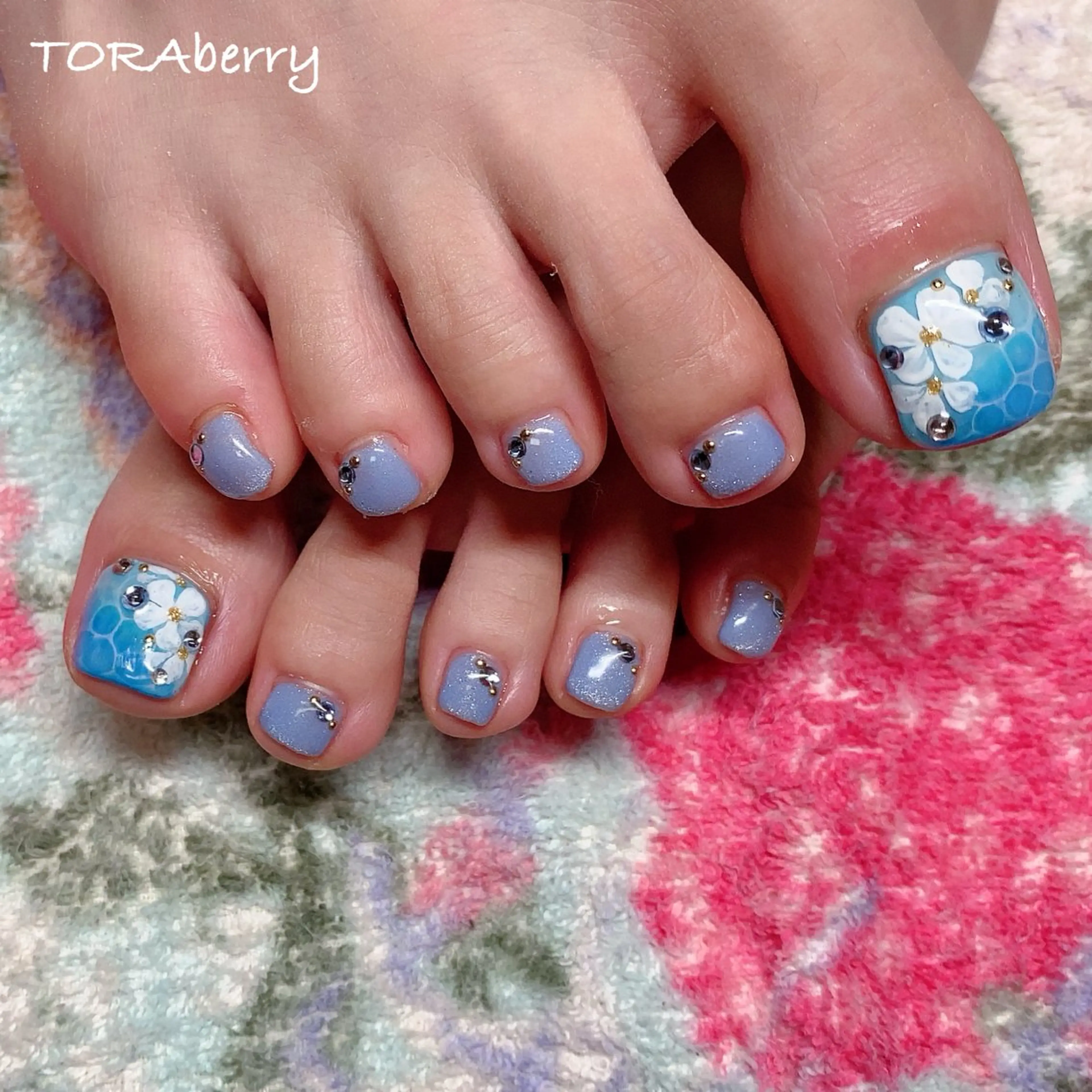 ネイル フットネイル ネイリスト なつみのネイルデザイン