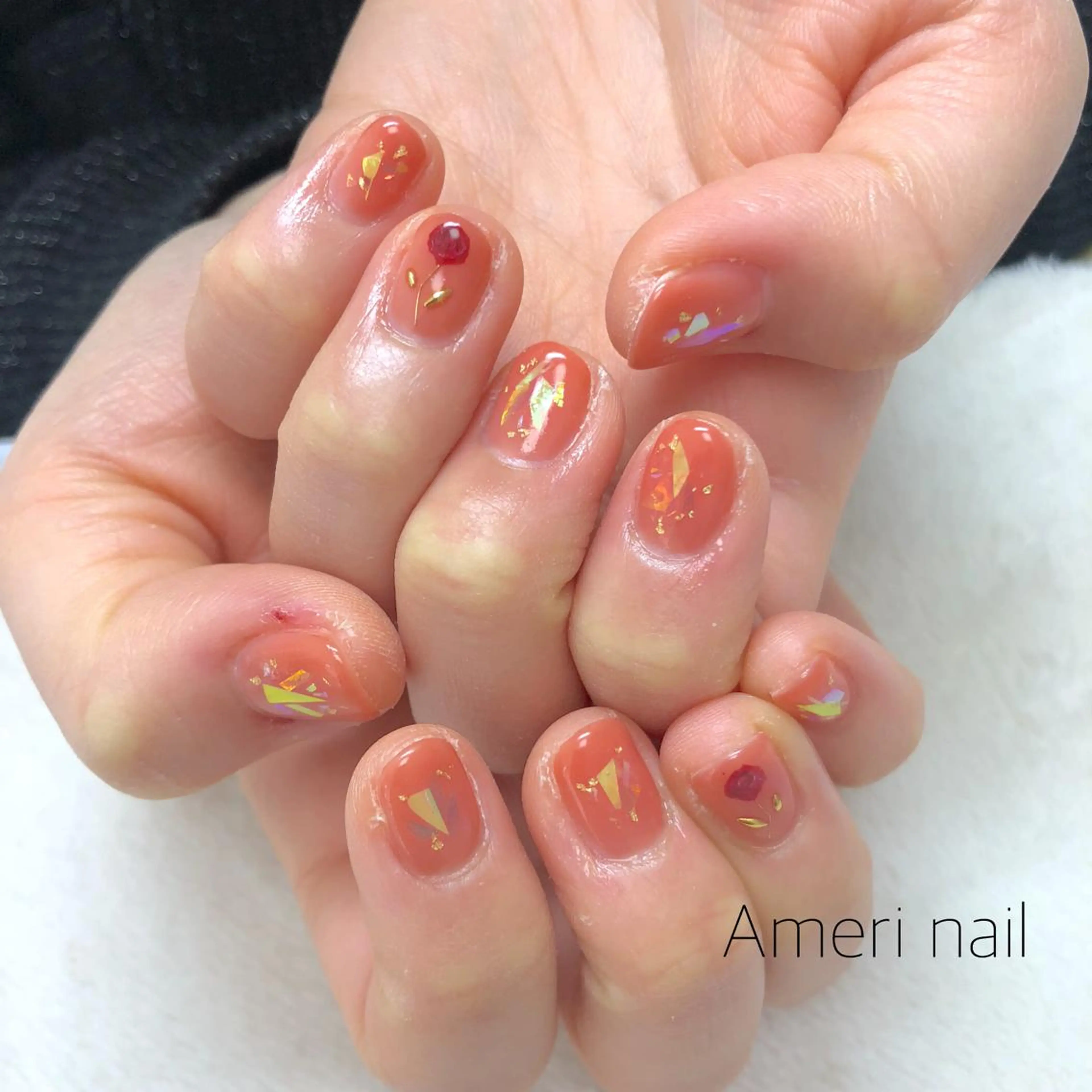 ネイル ハンドネイル Ameri nail /UKIのネイルデザイン