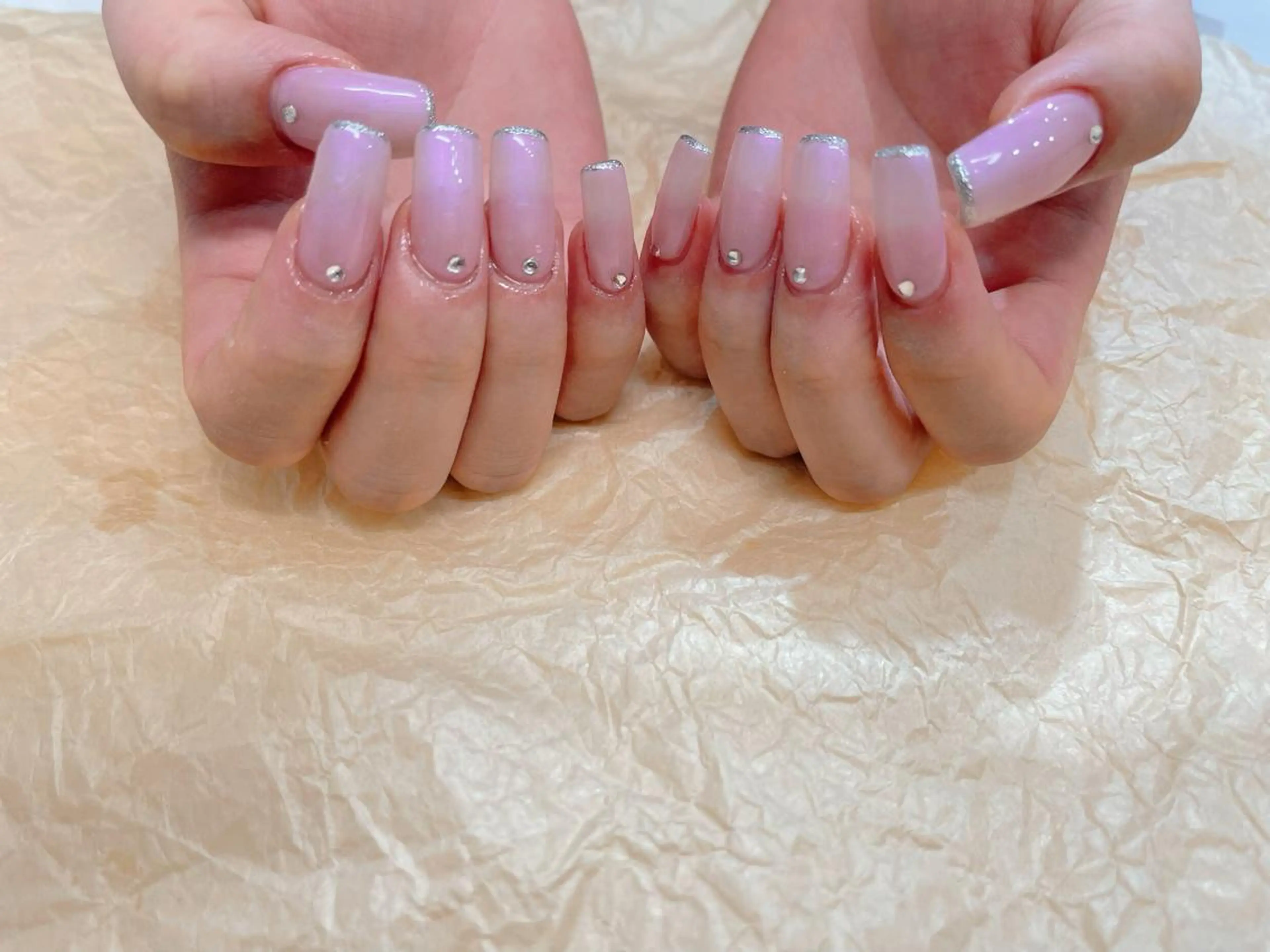 ネイル ラメ(グリッター) Umi nail& eyelashのネイルデザイン