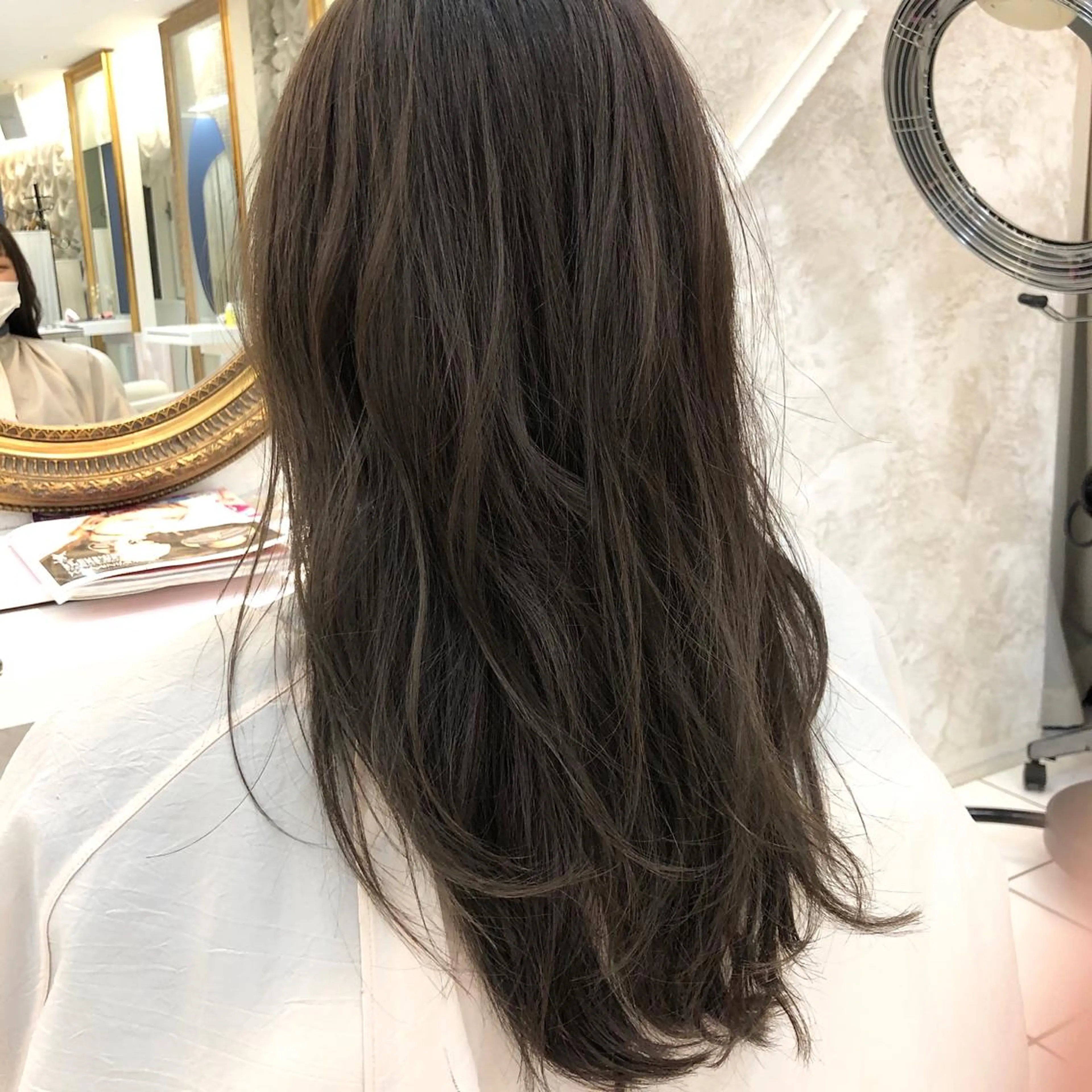 セミロング レイヤーカット カット ヘアカラー トリートメント [仙台髪質改善]小原 弘之のヘアスタイル