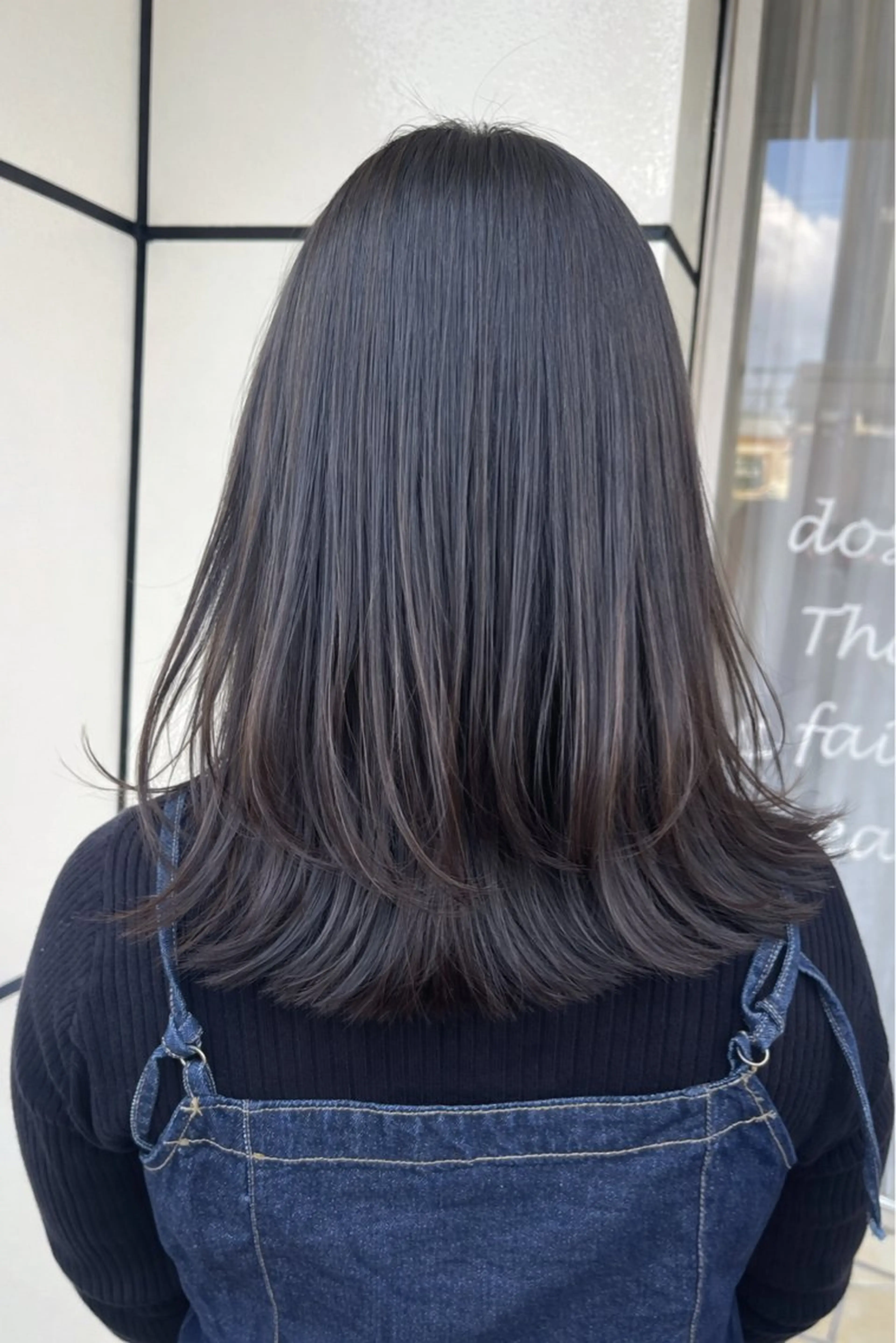 ミディアム くびれヘア レイヤーカット 中原由貴 /WILLOW京橋のヘアスタイル