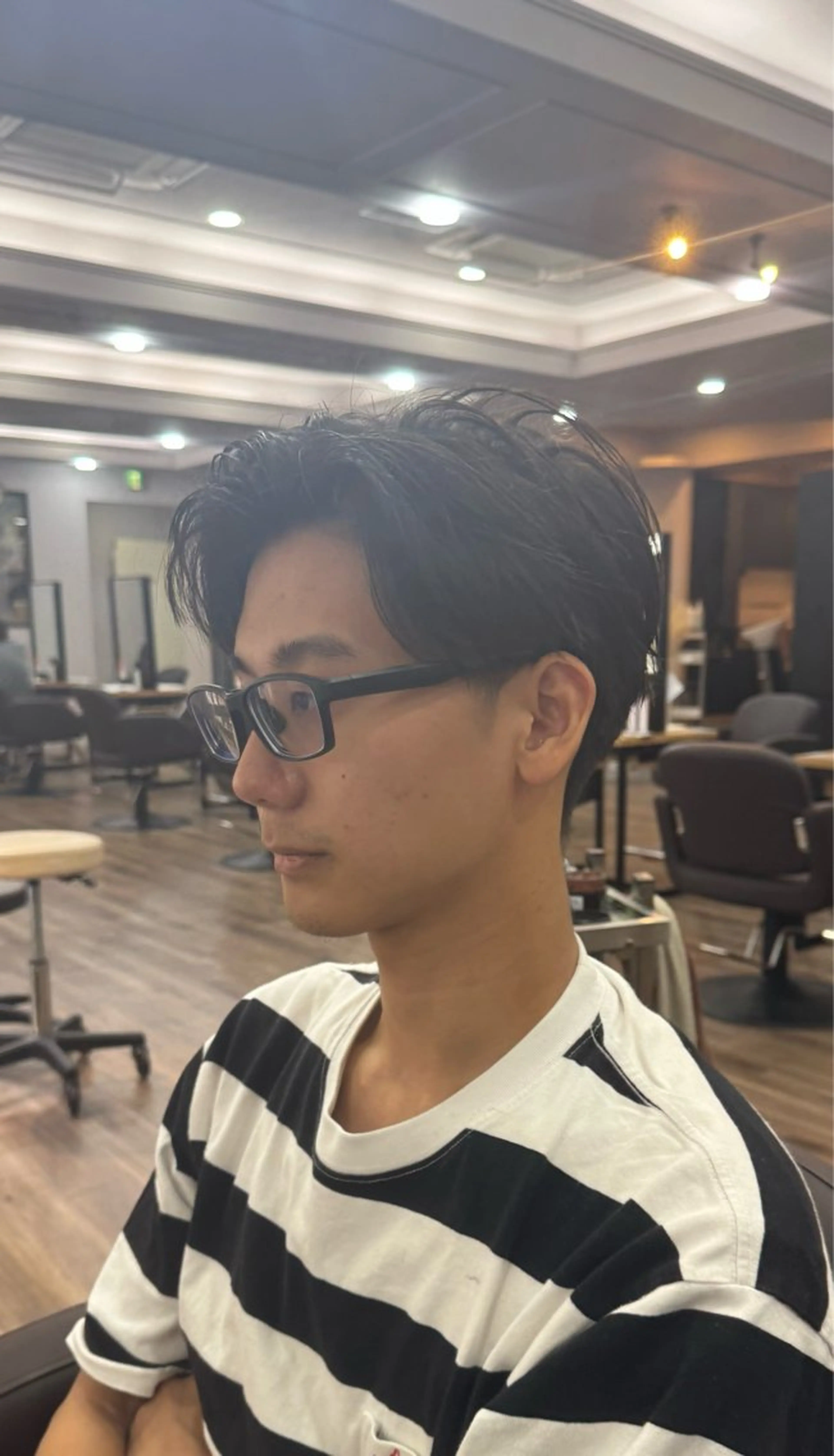メンズ センターパート マッシュ Kahuli hair Ulu 千葉店【カーフリヘア ウル】所属・YOSHITO /千葉駅【Ulu】のヘアスタイル