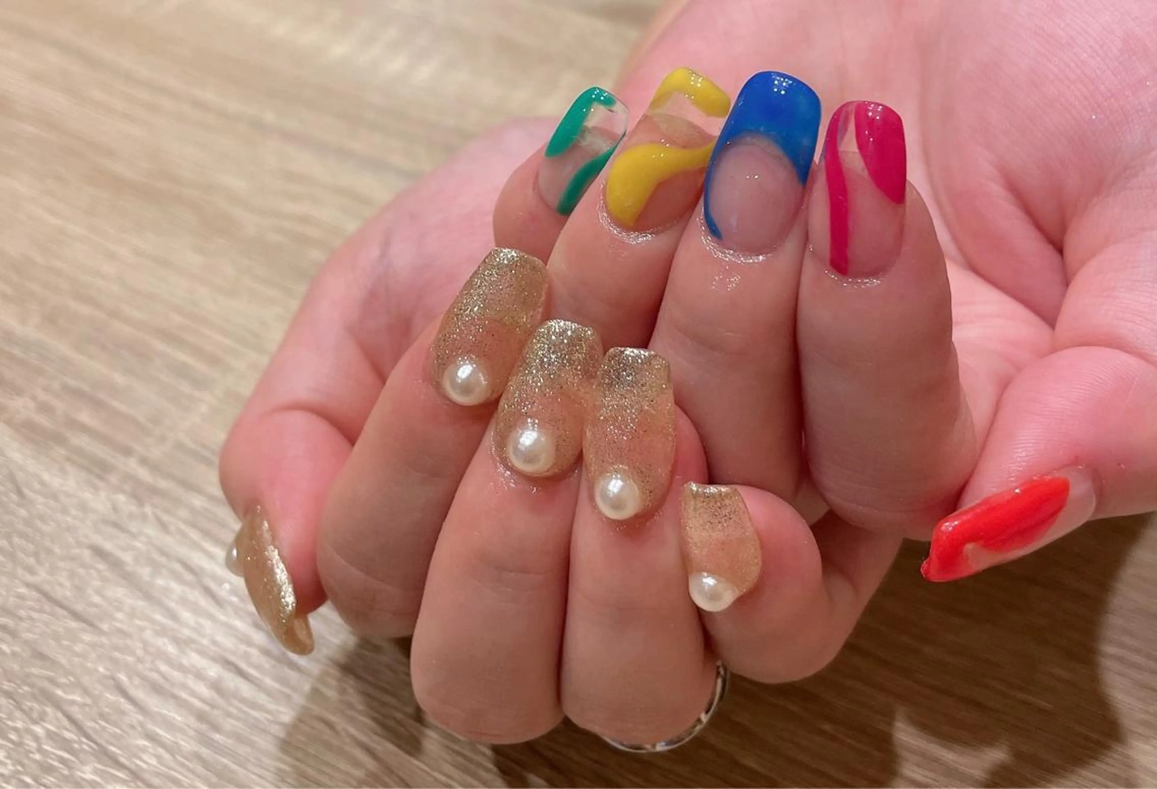 ネイル 持ち込み liberté所属・liberté🫧 新小岩のネイルデザイン